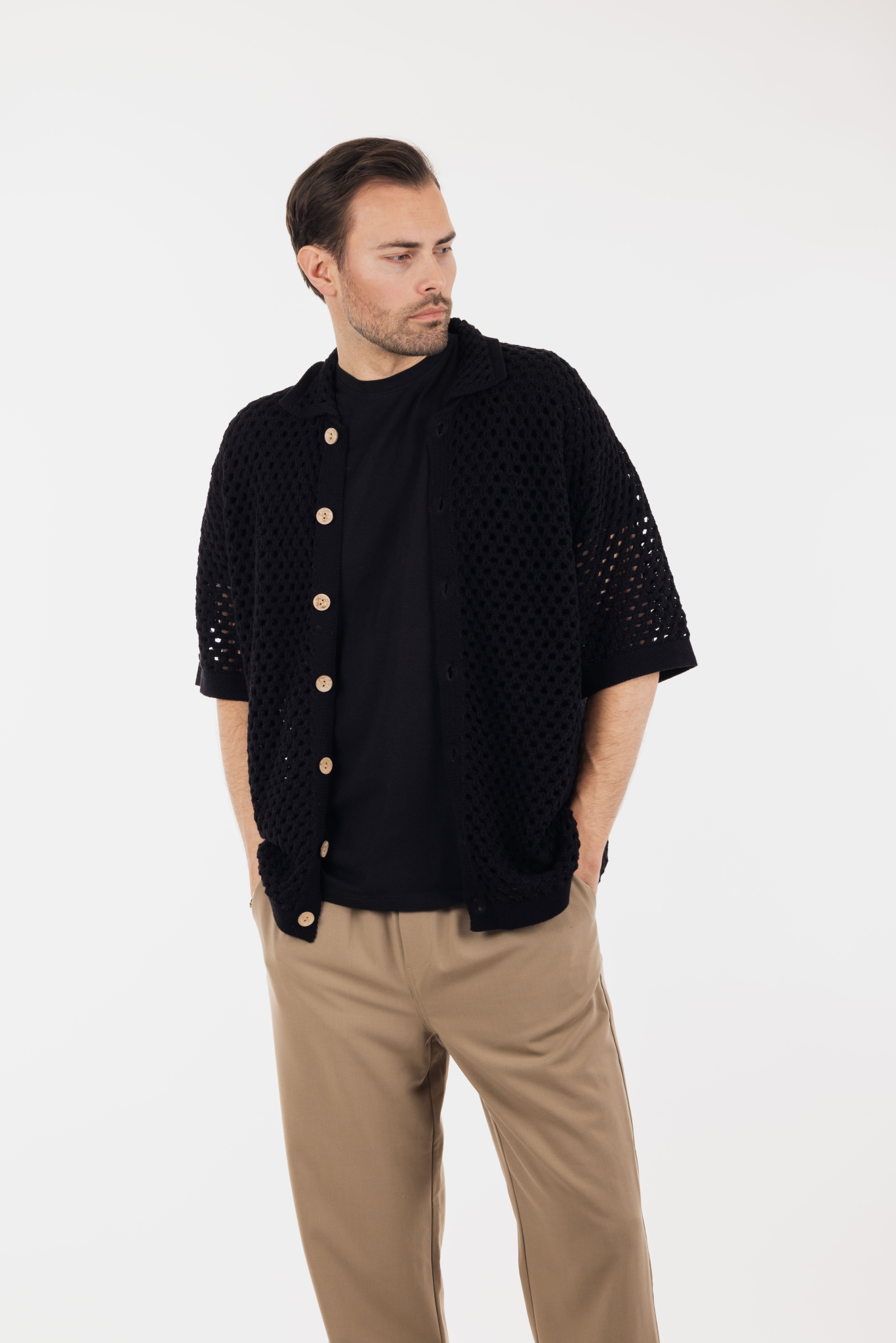 Urban Pioneers Male Pulp Shirt SHIRT BLACK