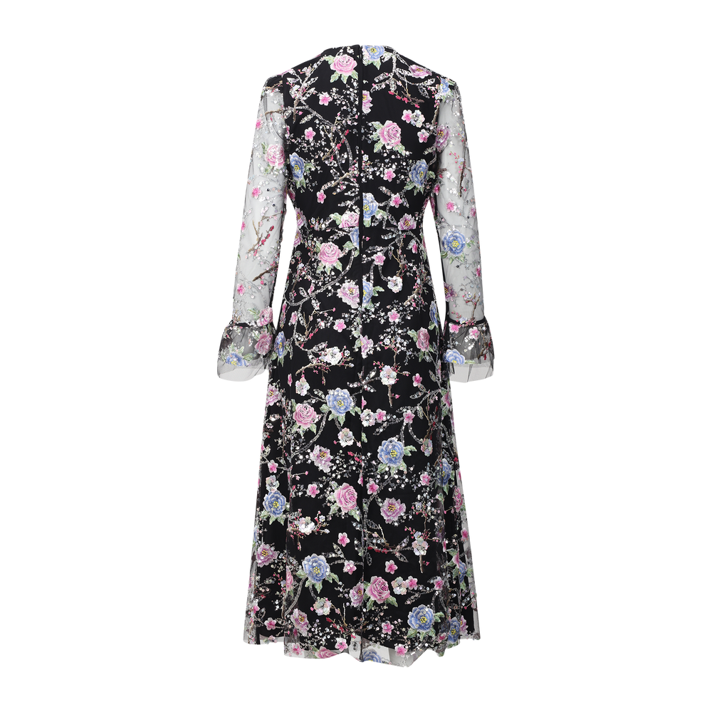 Urban Pioneers Female Queenie Dress DRESS BLACK MULTI