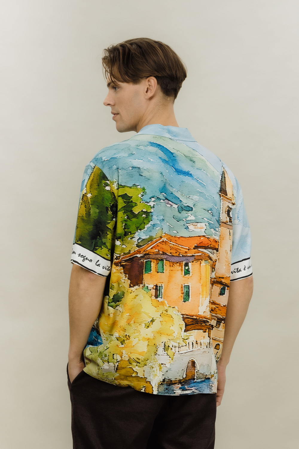 Urban Pioneers Male Raffaello SS Shirt SS SHIRT MULTICOLOUR
