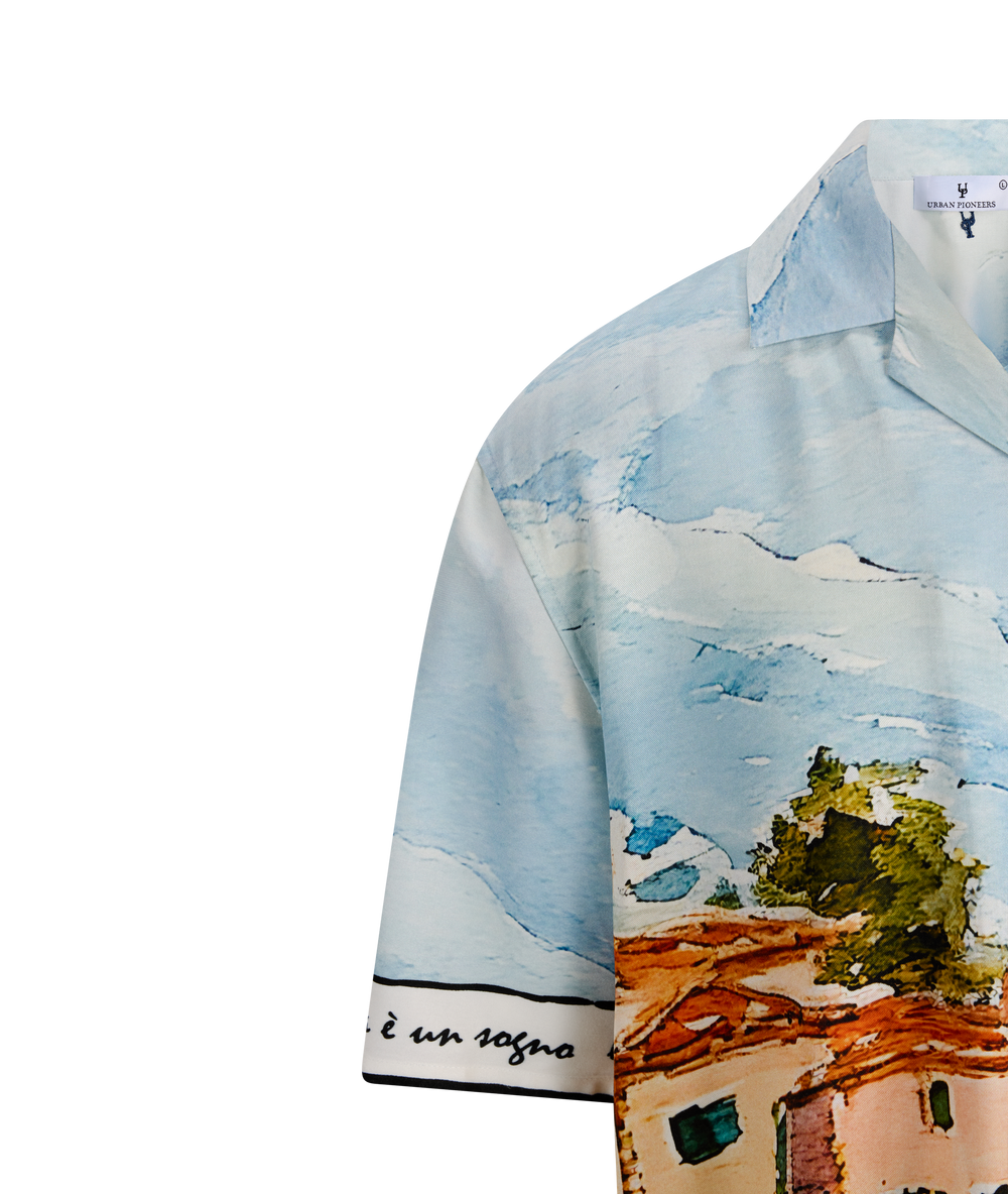 Urban Pioneers Male Raffaello SS Shirt SS SHIRT MULTICOLOUR