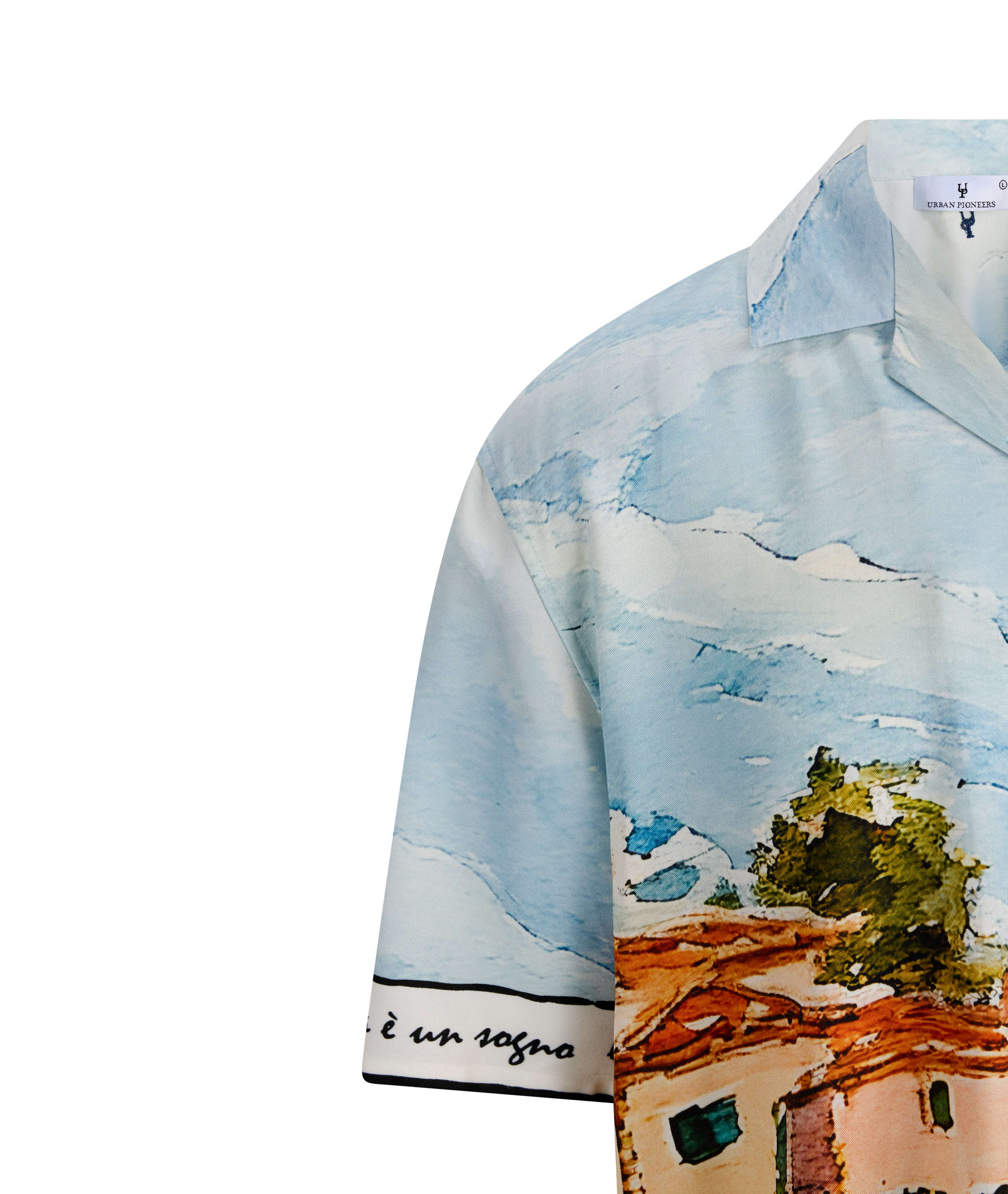 Urban Pioneers Male Raffaello SS Shirt SS SHIRT MULTICOLOUR