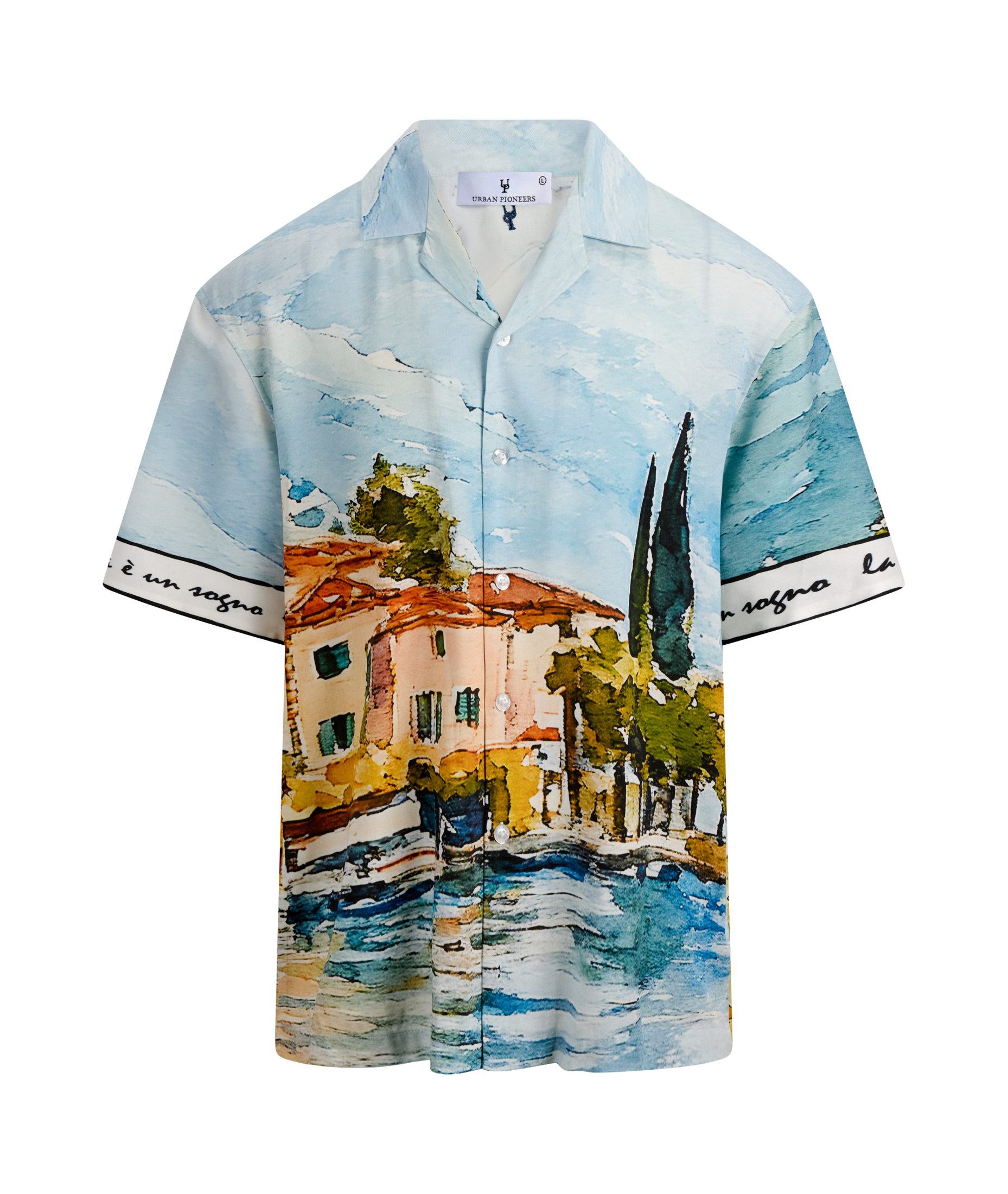 Urban Pioneers Male Raffaello SS Shirt SS SHIRT MULTICOLOUR