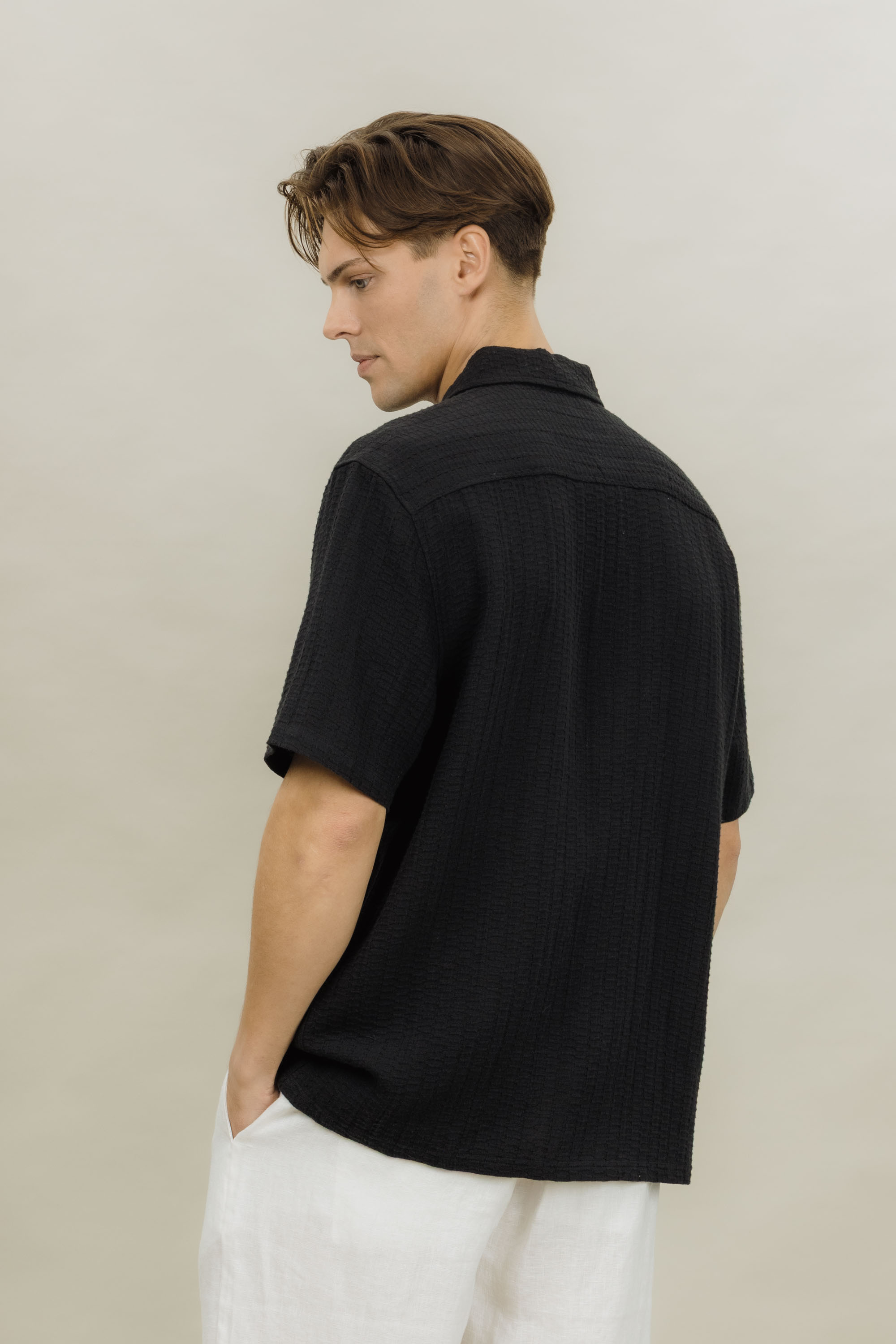 Urban Pioneers Male Reggie SS Shirt SS SHIRT BLACK