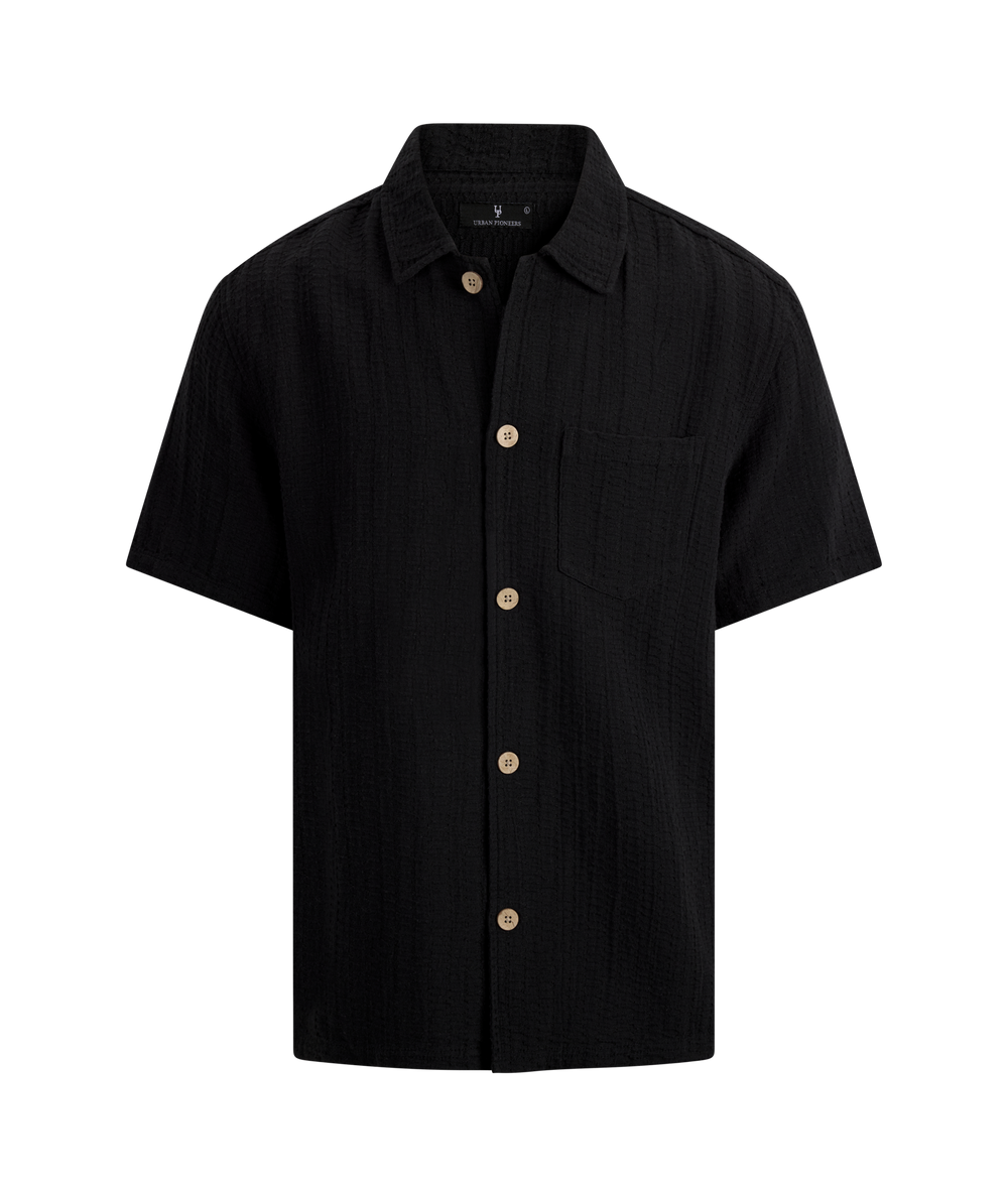 Urban Pioneers Male Reggie SS Shirt SS SHIRT BLACK