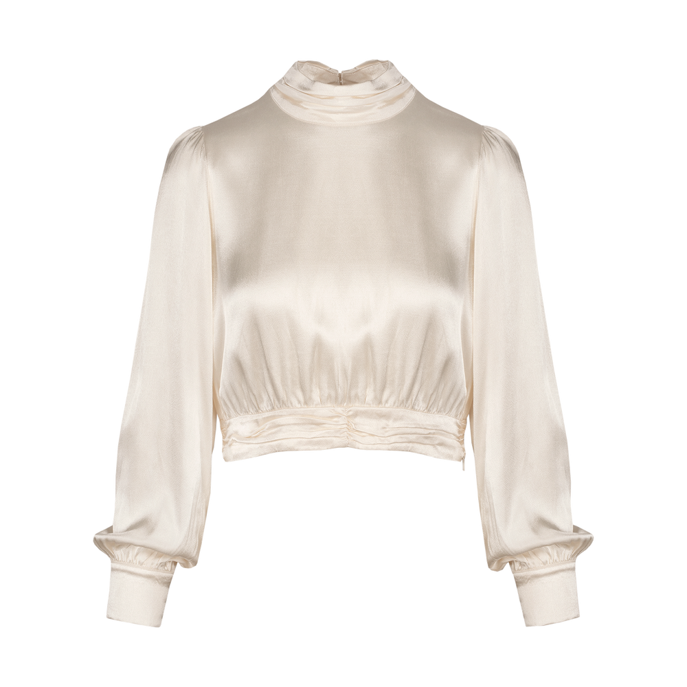 Urban Pioneers Female Riri Blouse BLOUSE PERLAMUT