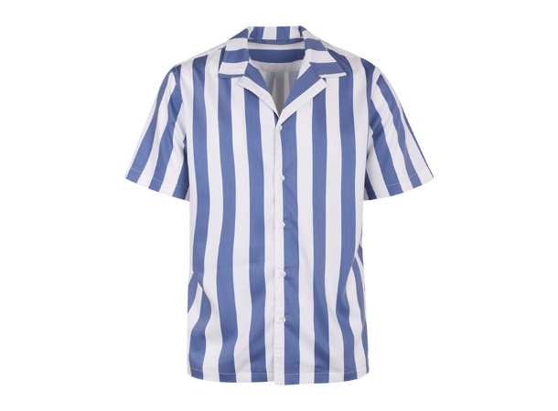 Urban Pioneers Male Rodrigo SS Shirt SS SHIRT MID BLUE