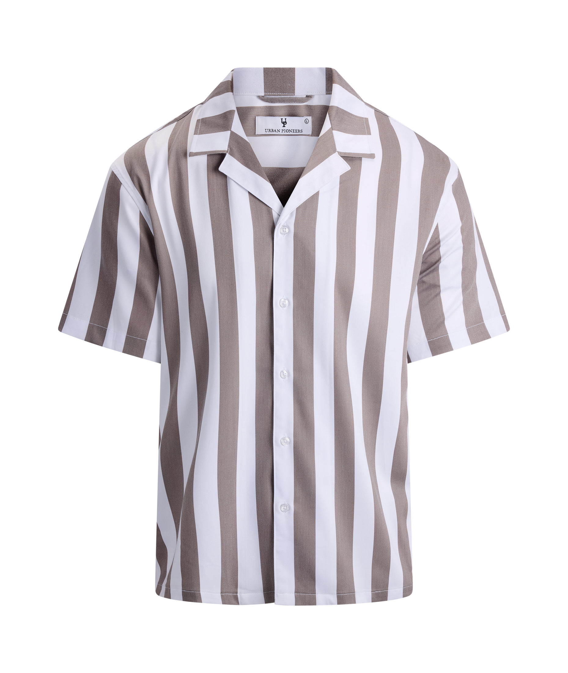 Urban Pioneers Male Rodrigo SS Shirt SS SHIRT CHOCOLATE CHIP