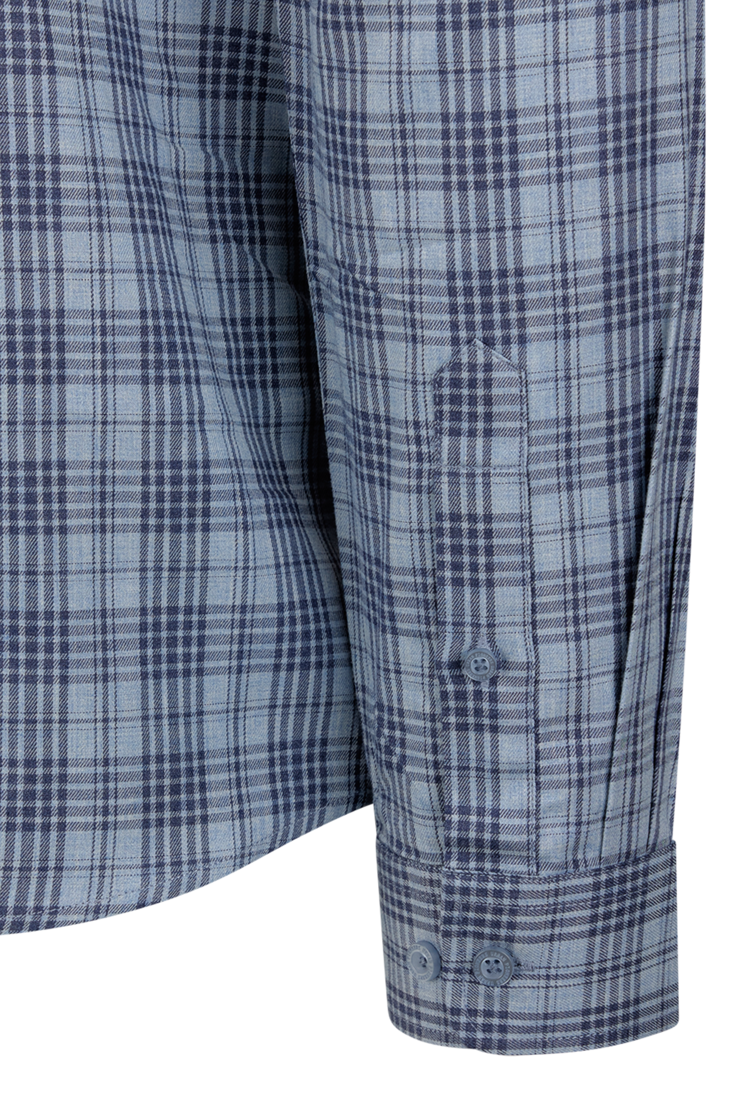 Urban Pioneers Male Ronald LS Shirt SHIRT BLUE CHECK