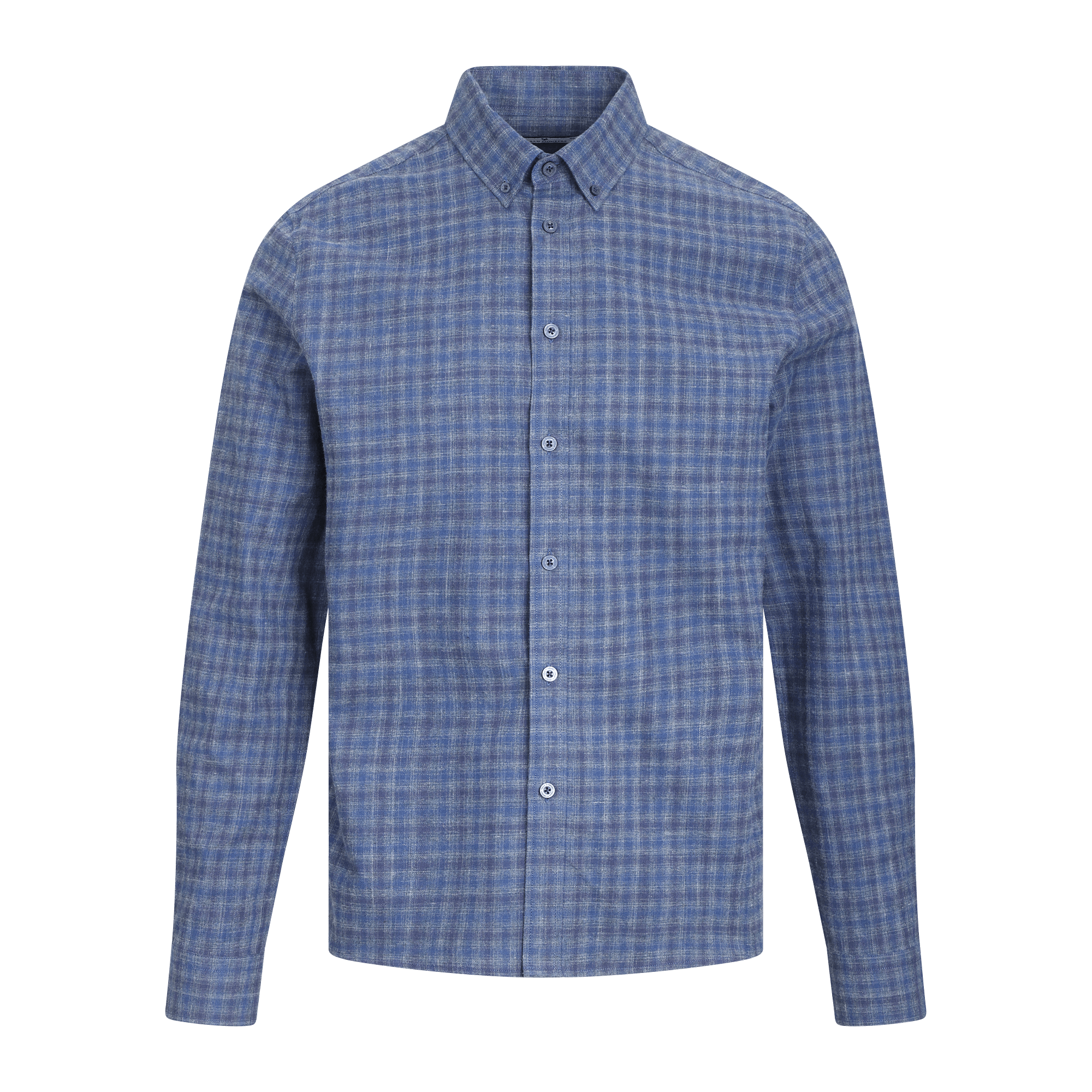 Urban Pioneers Male Ronald LS Shirt SHIRT NAVY CHECK