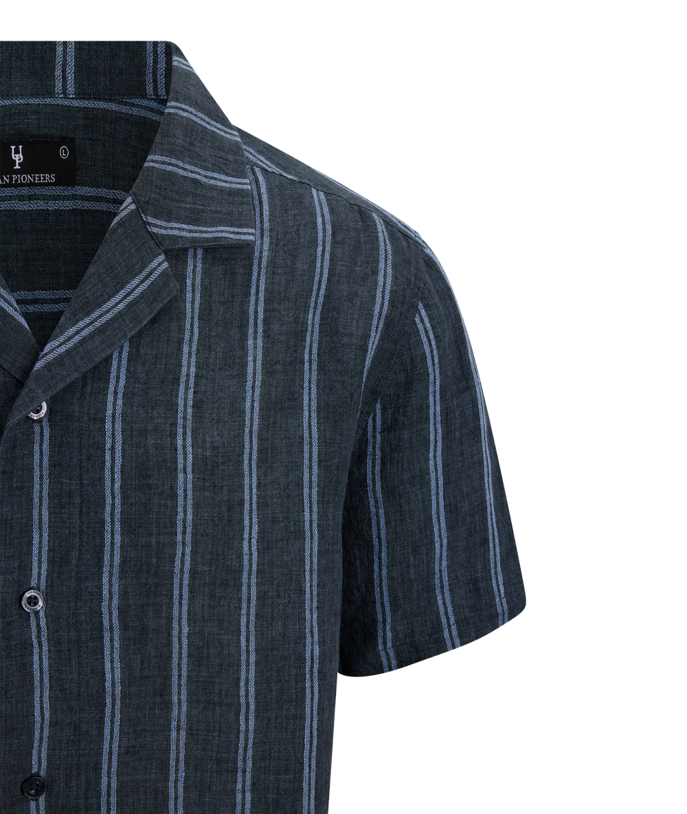 Urban Pioneers Male Ronaldo SS Shirt SS SHIRT DENIM