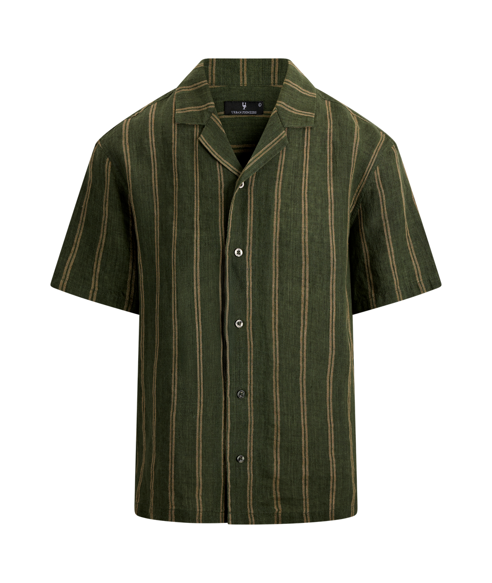 Urban Pioneers Male Ronaldo SS Shirt SS SHIRT OLIVE