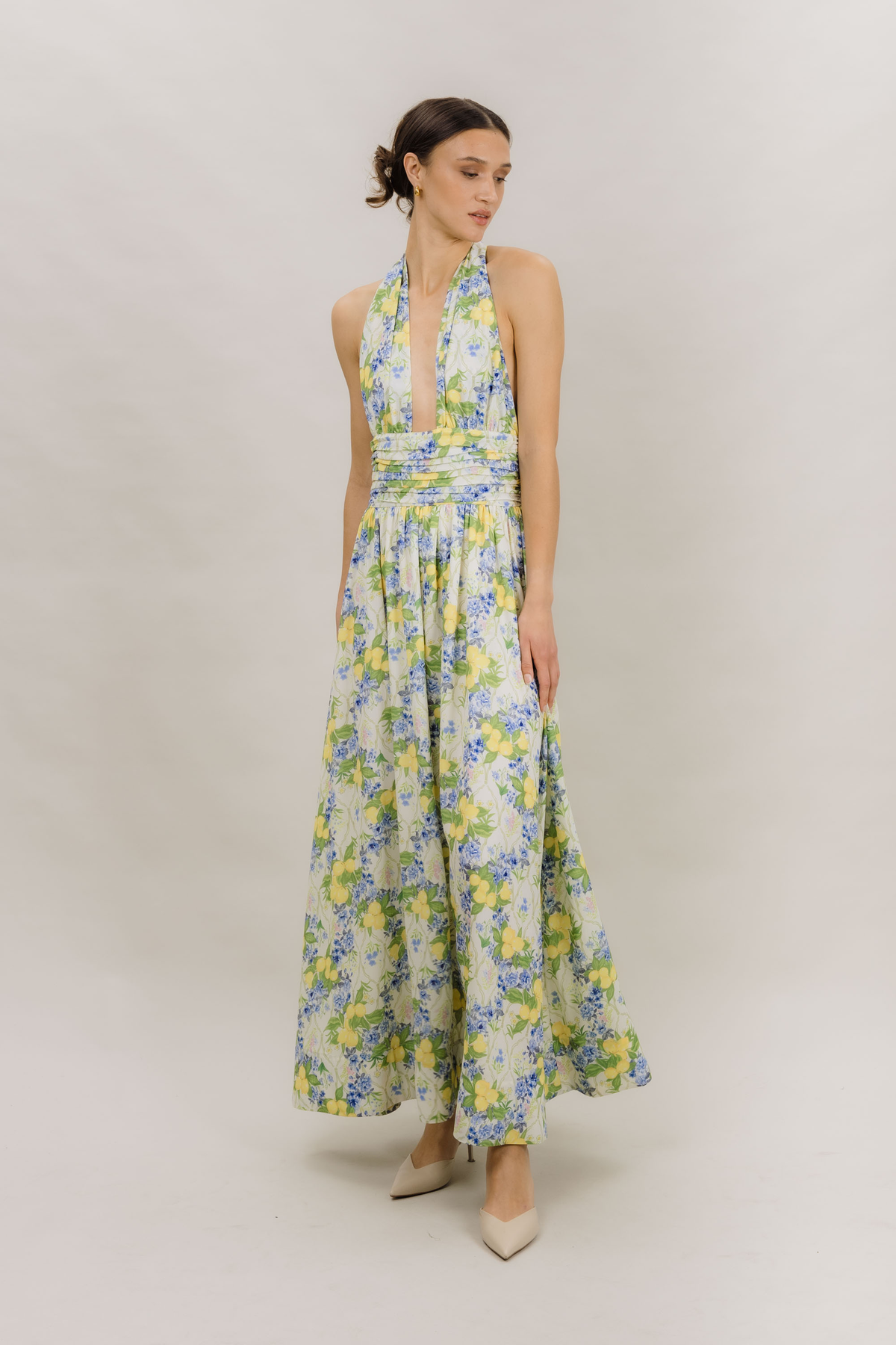 Urban Pioneers Female Rosso Dress DRESS LEMON AOP