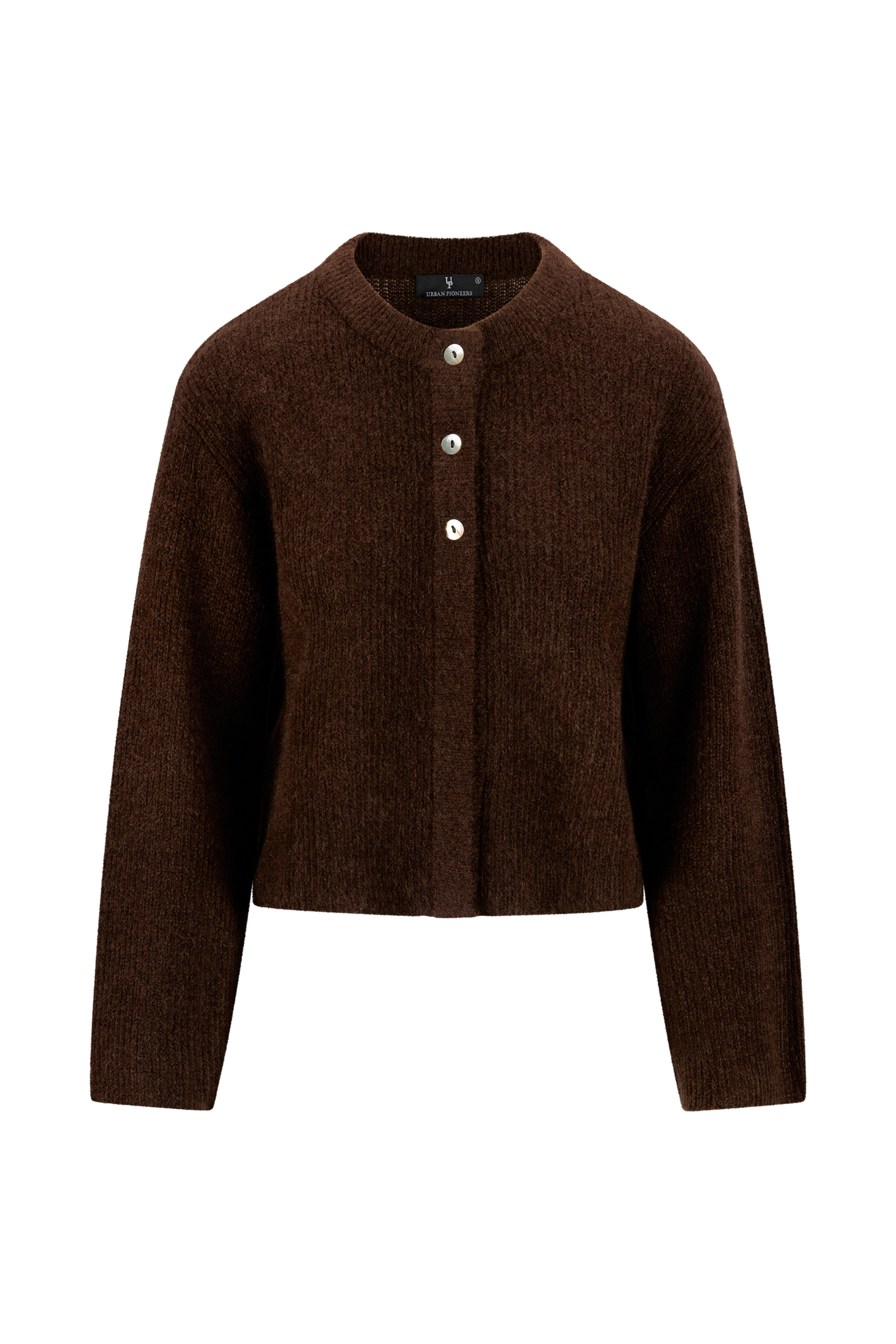 Urban Pioneers Female SANTINA CARDIGAN CARDIGAN CHOCOLATE
