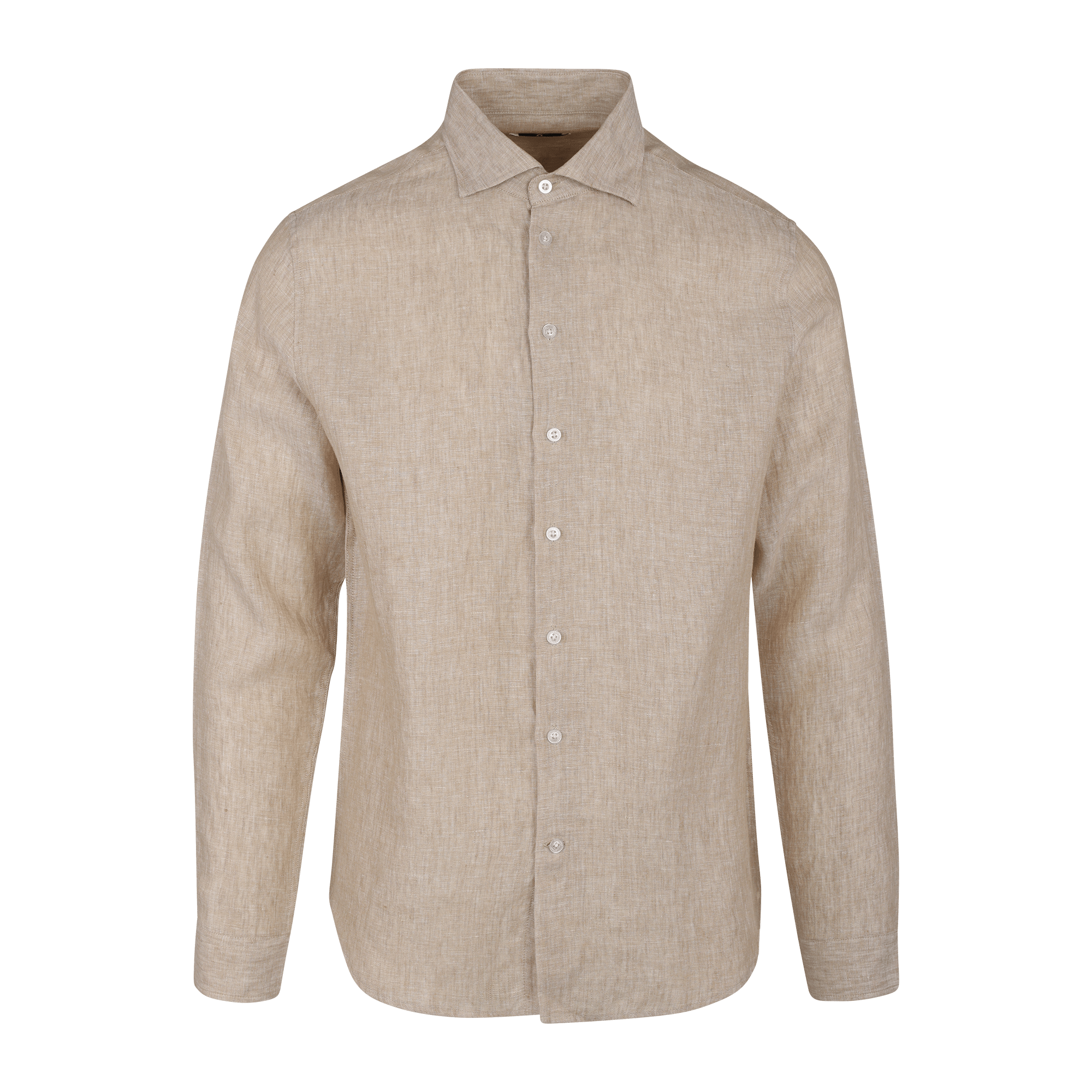 Urban Pioneers Male Salvatore LS SHIRT SAND