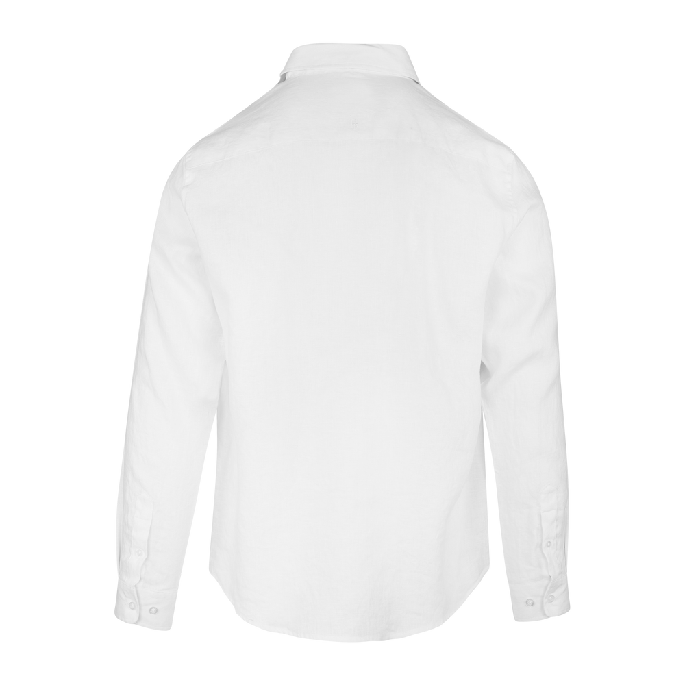 Urban Pioneers Male Salvatore LS SHIRT WHITE