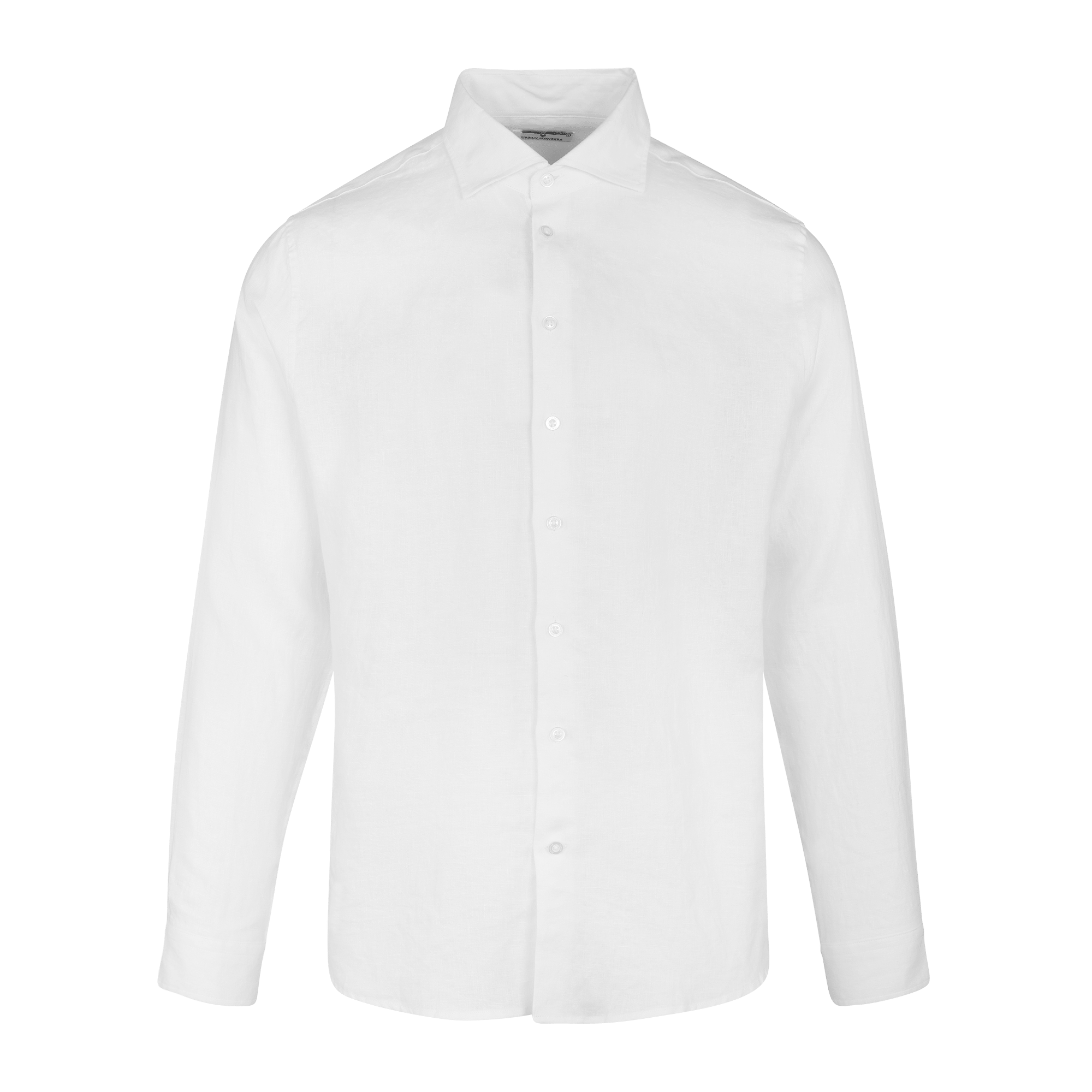 Urban Pioneers Male Salvatore LS SHIRT WHITE