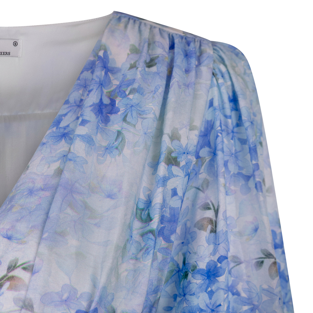 Urban Pioneers Female Sasha Dress DRESS BLUE FLOWER AOP