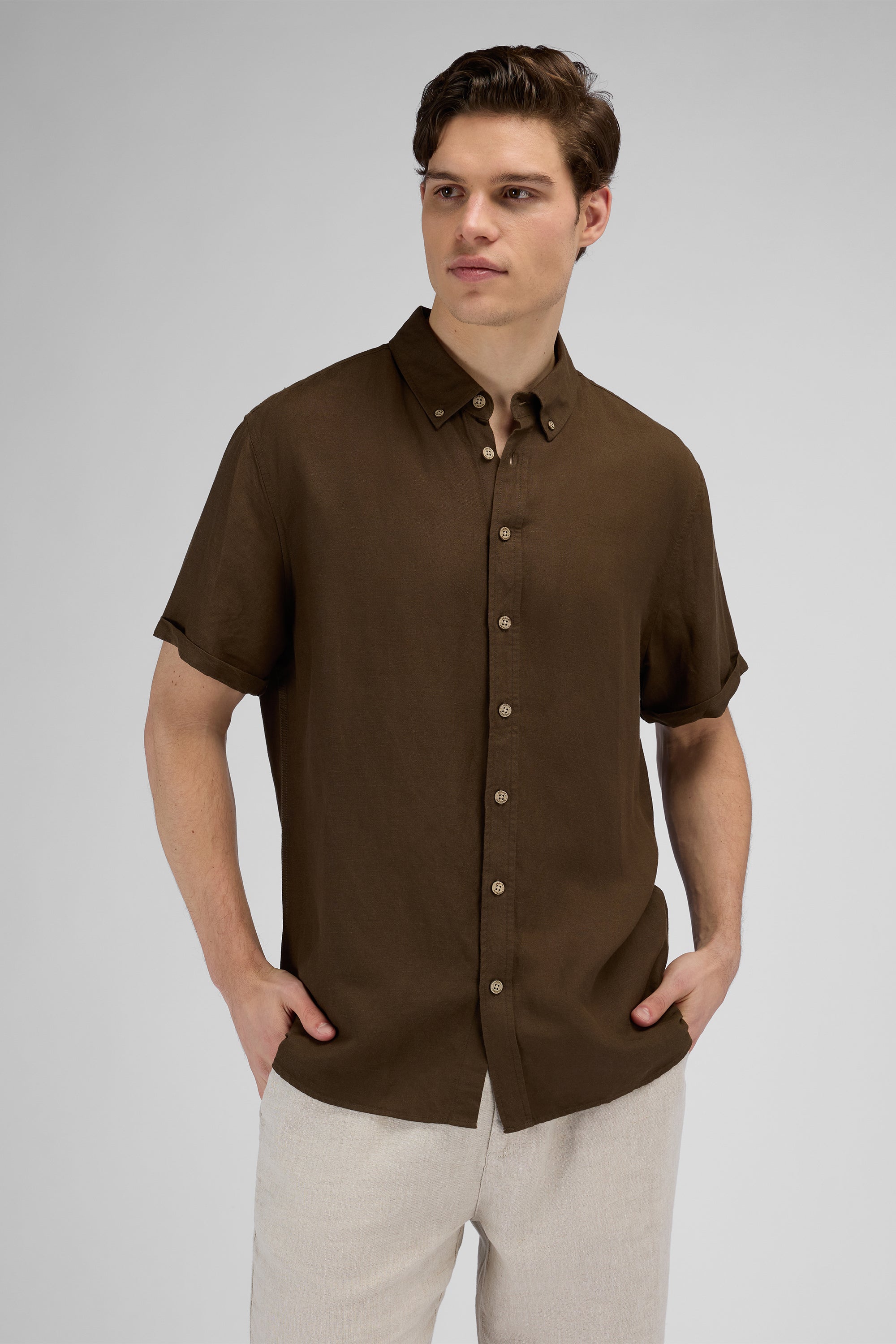 Urban Pioneers Male Stephan SS Shirt SS SHIRT AFTER DARK
