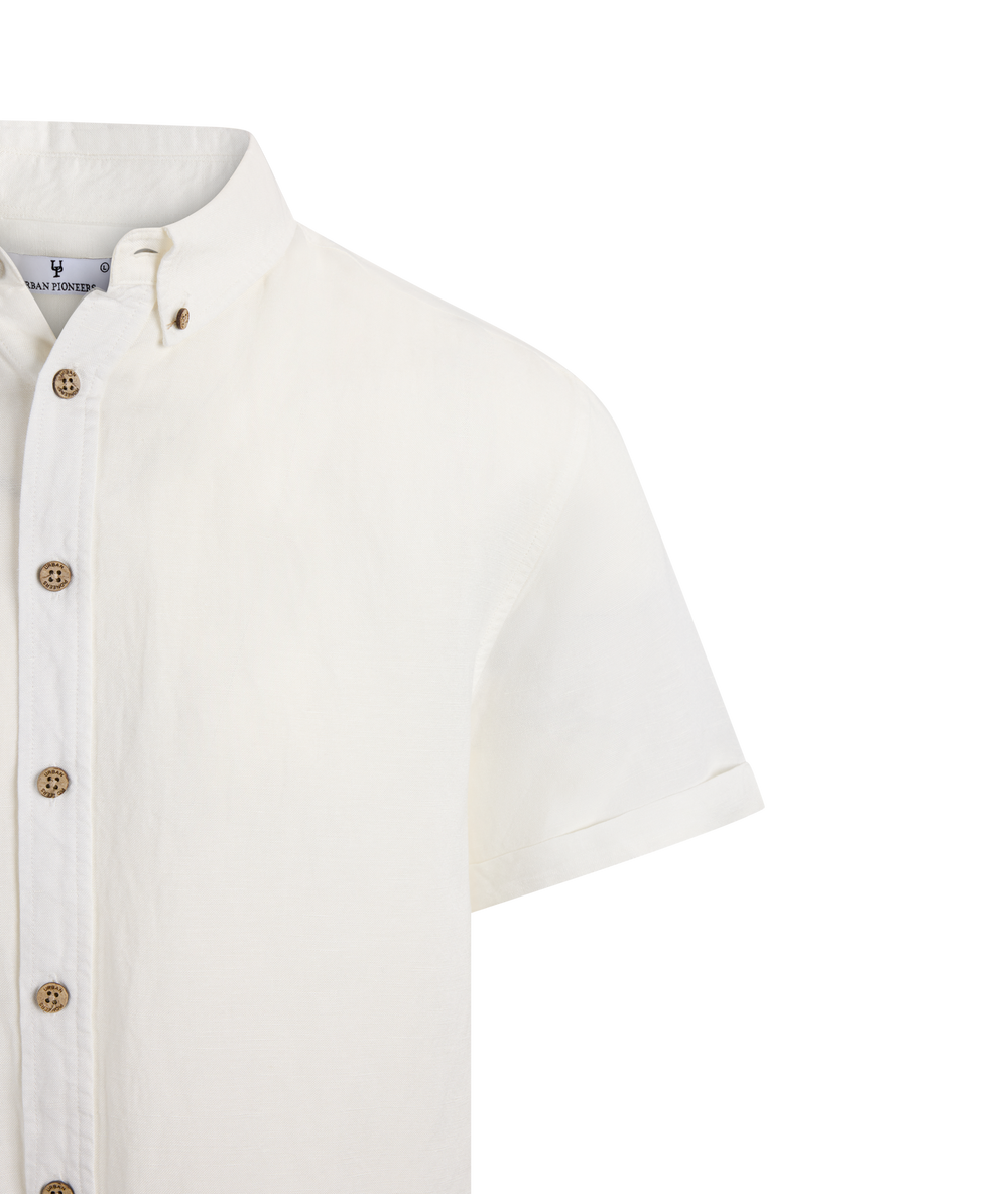 Urban Pioneers Male Stephan SS Shirt SS SHIRT WHITE