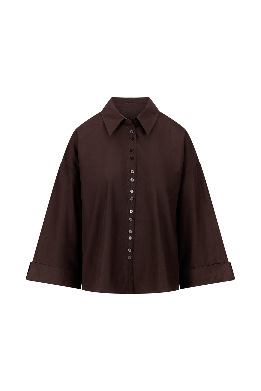Urban Pioneers Female Stephanie Shirt SHIRT BLACK COFFEE