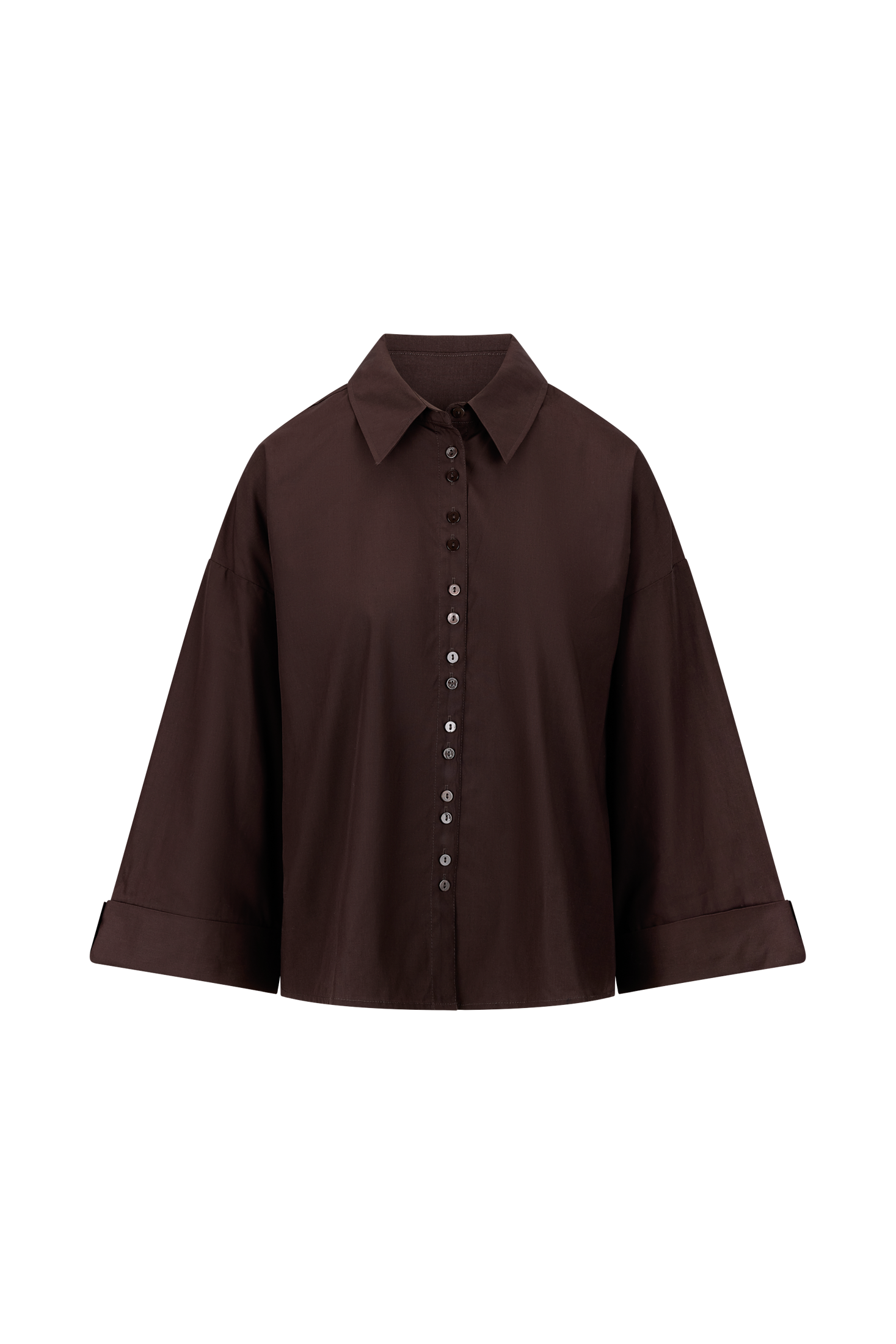 Urban Pioneers Female Stephanie Shirt SHIRT BLACK COFFEE