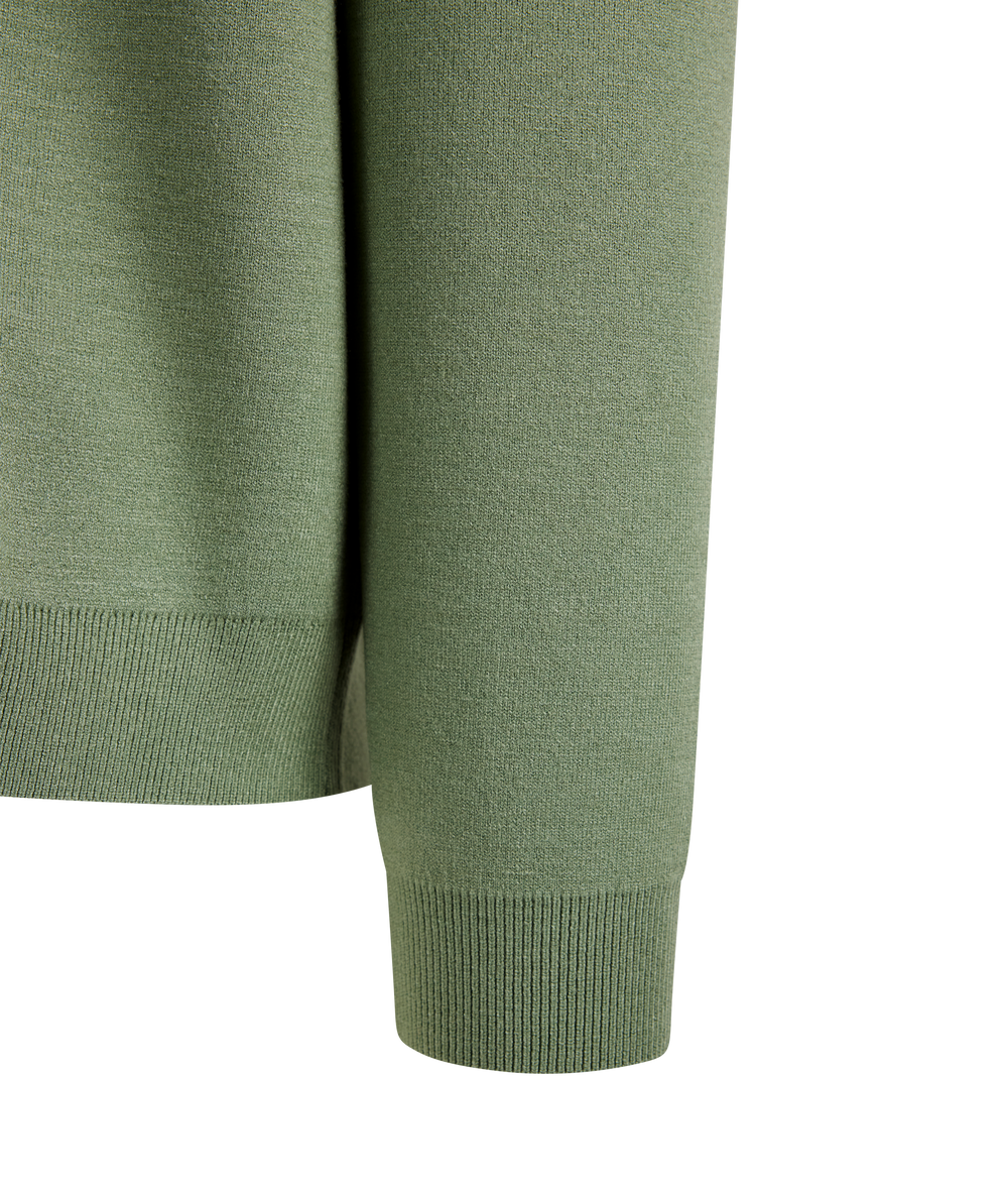 Urban Pioneers Male Succa Half-zip SWEATER HEDGE GREEN