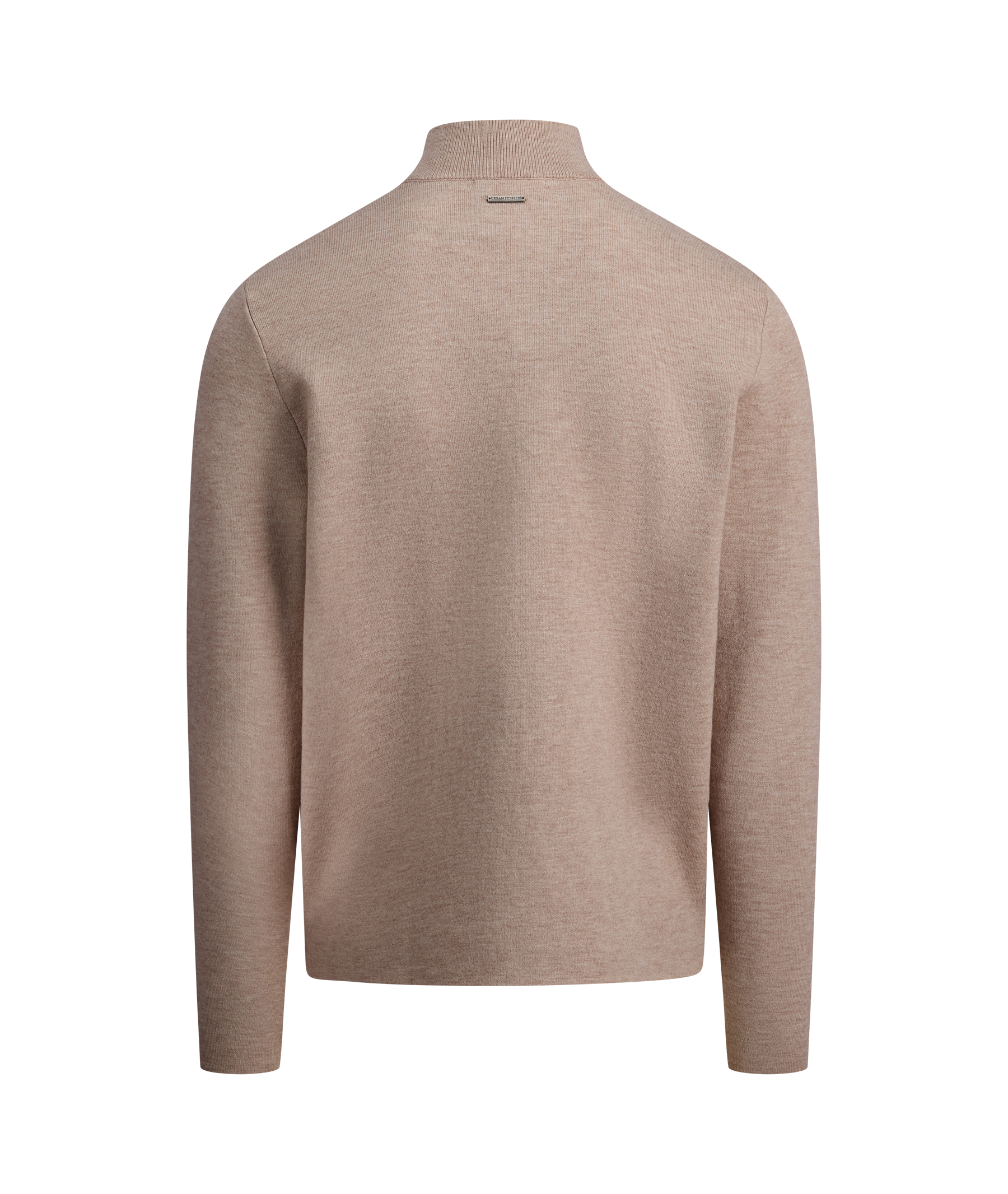 Urban Pioneers Male Succa Half-zip SWEATER LIGHT SAND