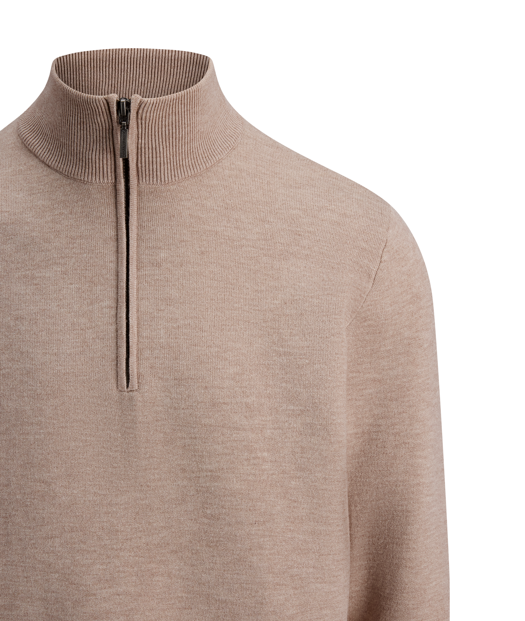 Urban Pioneers Male Succa Half-zip SWEATER LIGHT SAND