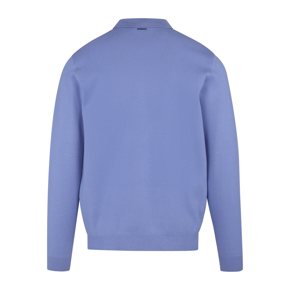 Urban Pioneers Male Succa Polo Half-zip SWEATER BLUE BONNET