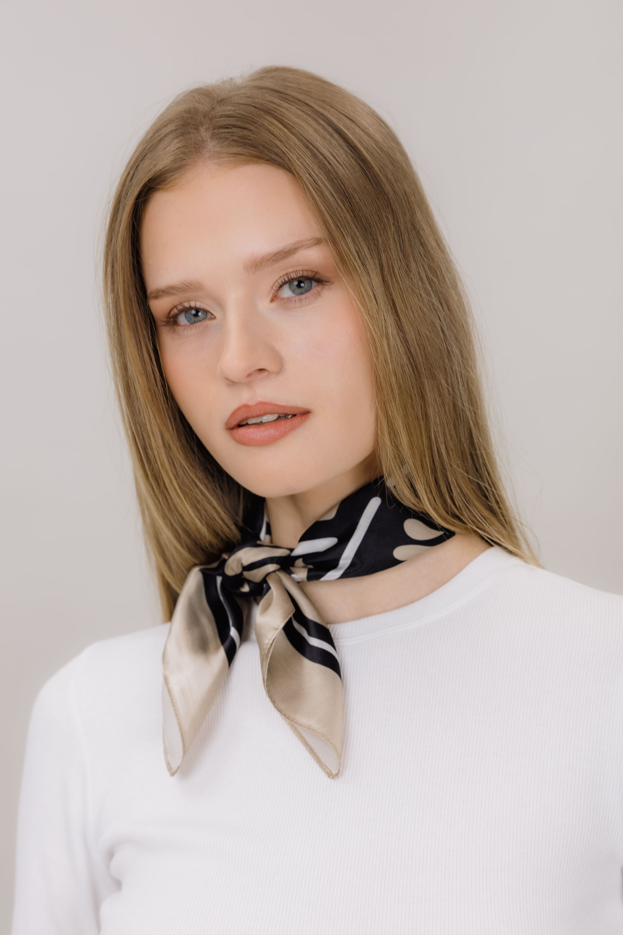 Urban Pioneers Female Suki Silk Scarf SCARF SAND