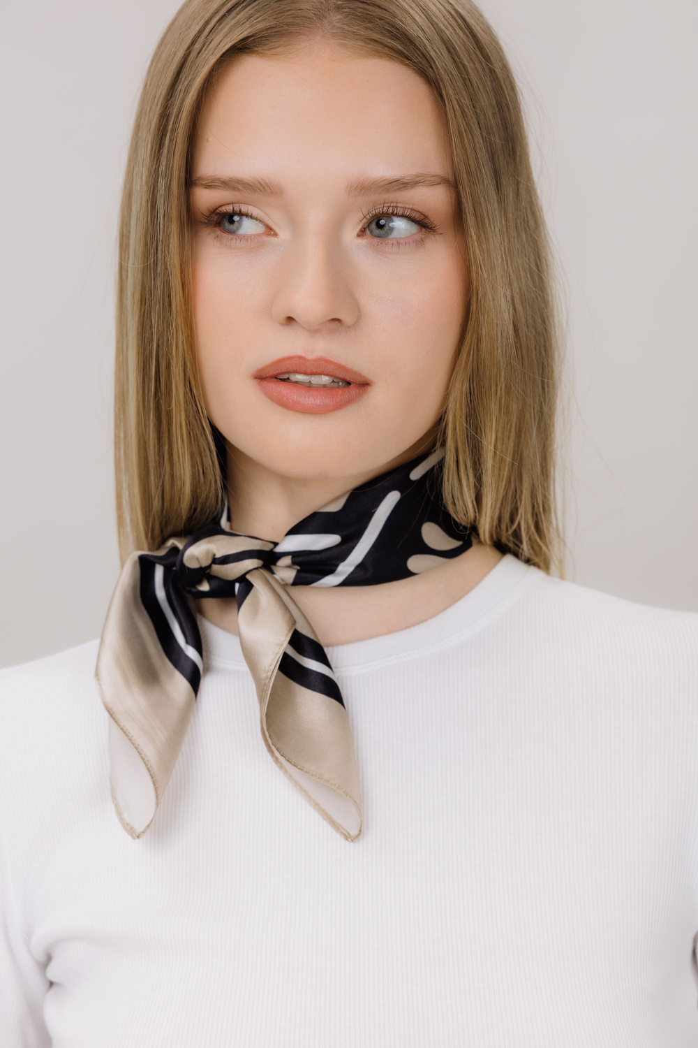 Urban Pioneers Female Suki Silk Scarf SCARF SAND