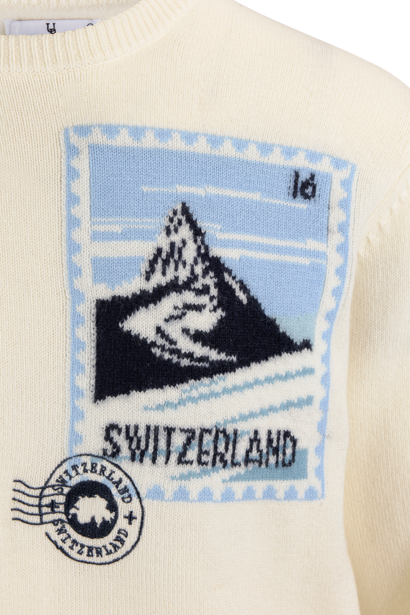 Urban Pioneers Male Switzerland Sweater SWEATER CREAM
