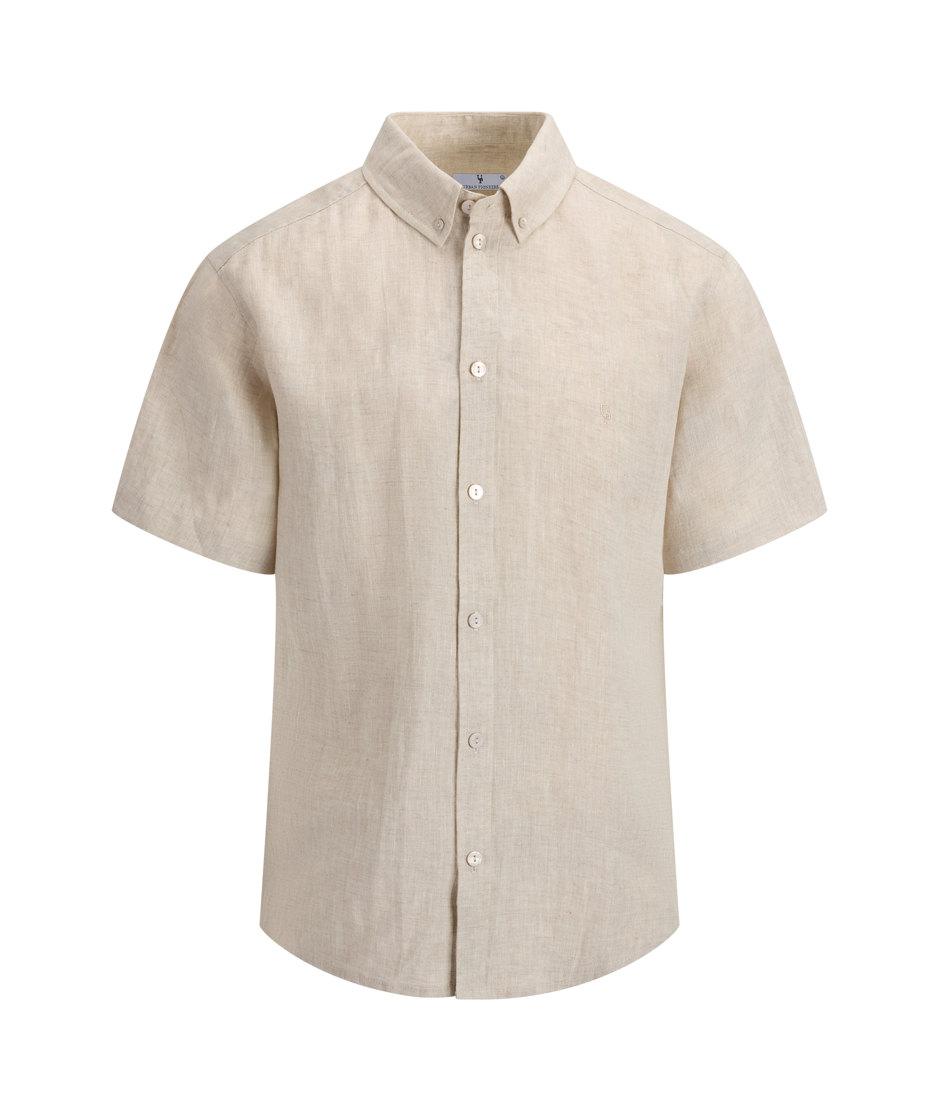 Urban Pioneers Male Thomas SS Shirt SS SHIRT LIGHT SAND