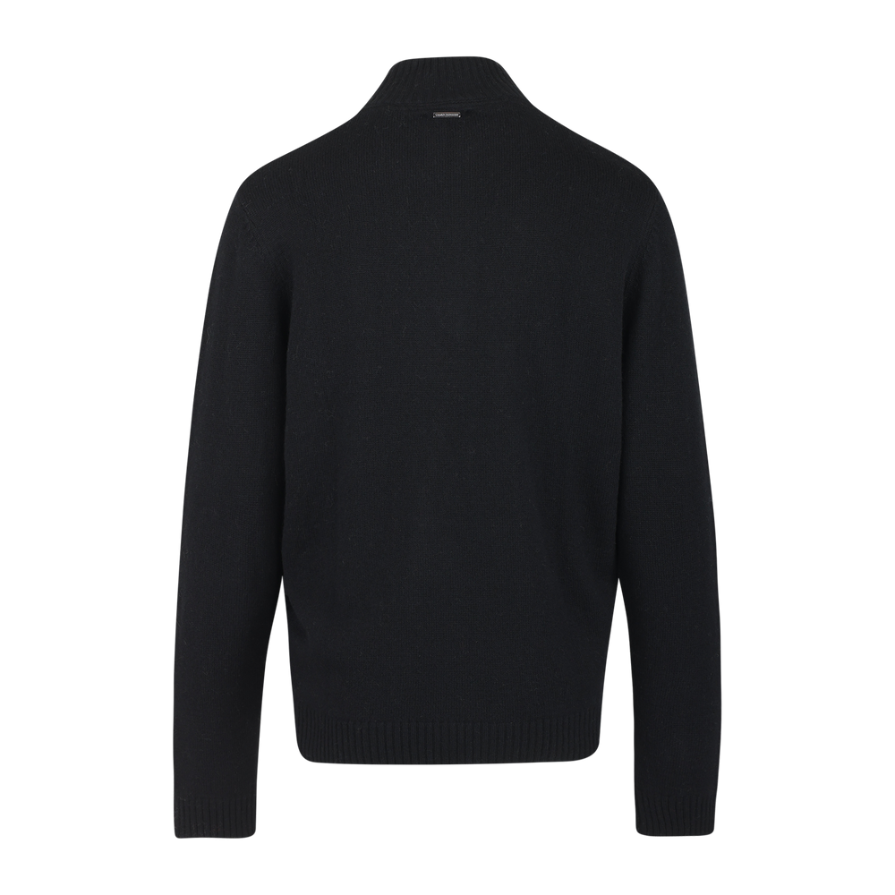 Urban Pioneers Male Tommi Half-zip SWEATER BLACK