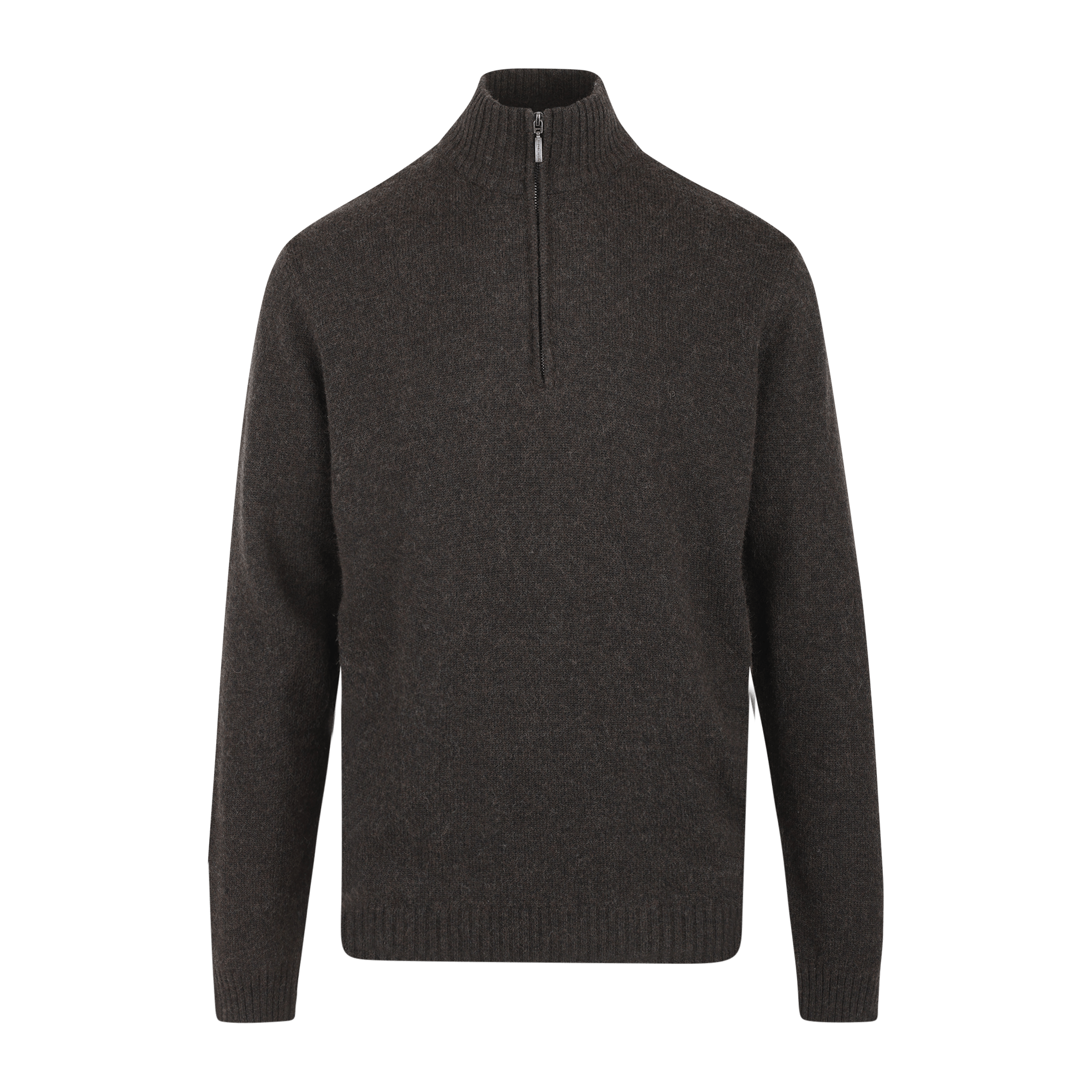 Urban Pioneers Male Tommi Half-zip SWEATER COFFEE