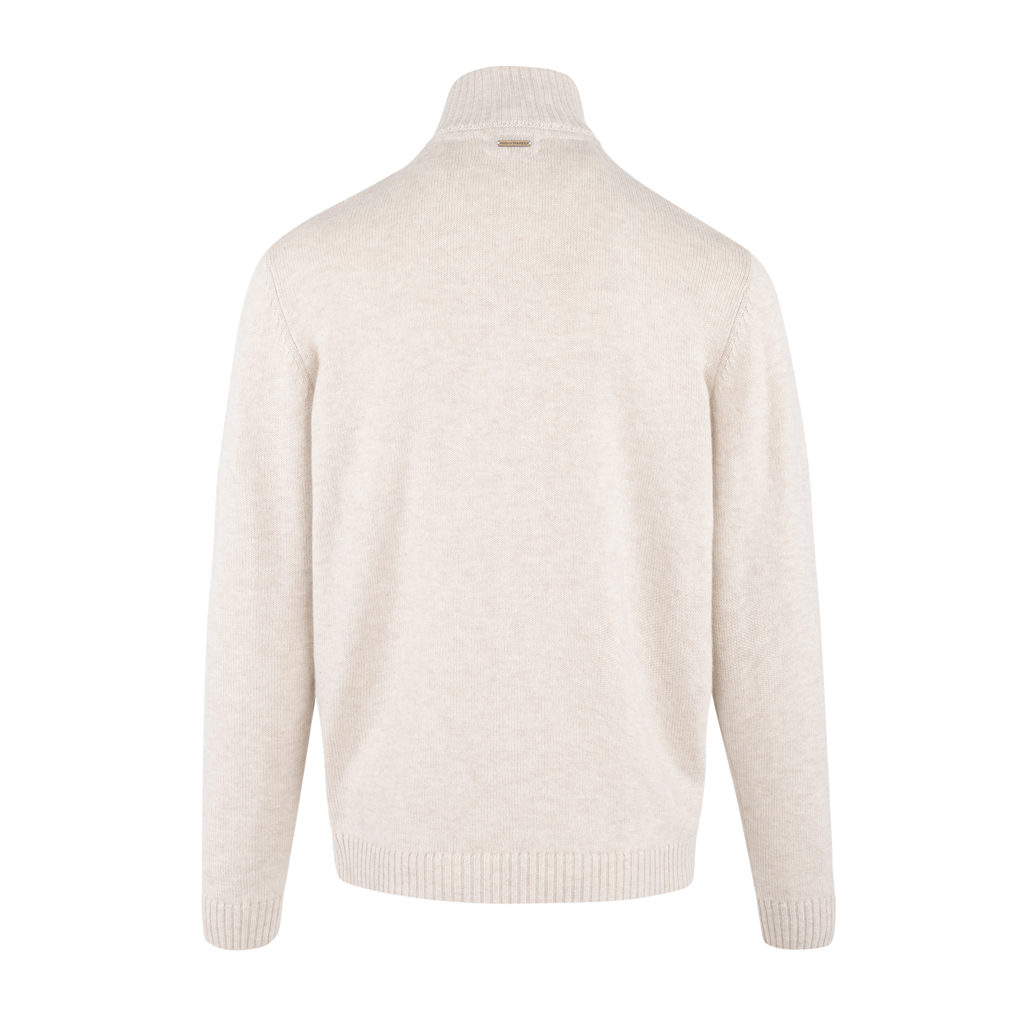 Urban Pioneers Male Tommi Half-zip SWEATER OATMEAL