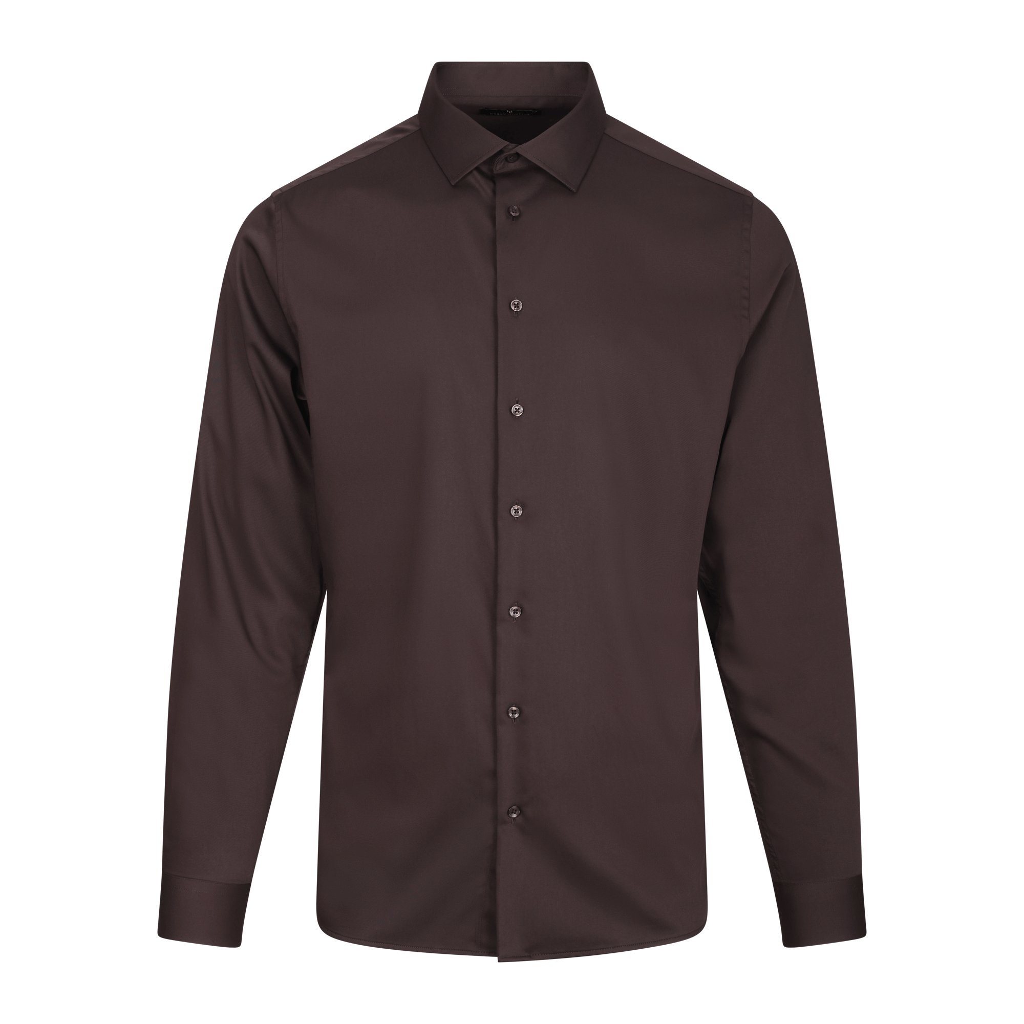 Urban Pioneers Male Totti LS Shirt SHIRT BLACK COFFEE