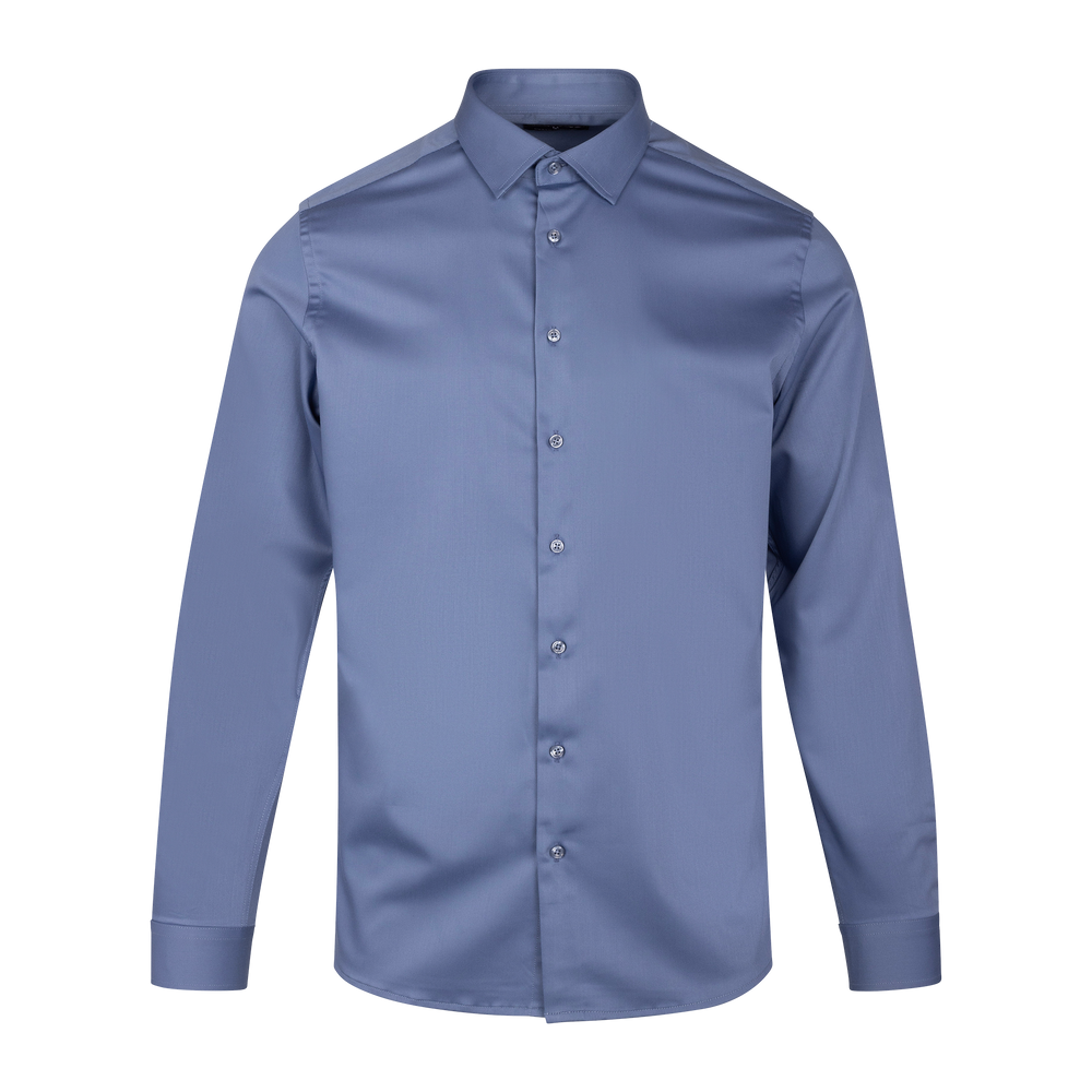 Urban Pioneers Male Totti LS Shirt SHIRT MOONLIGHT BLUE