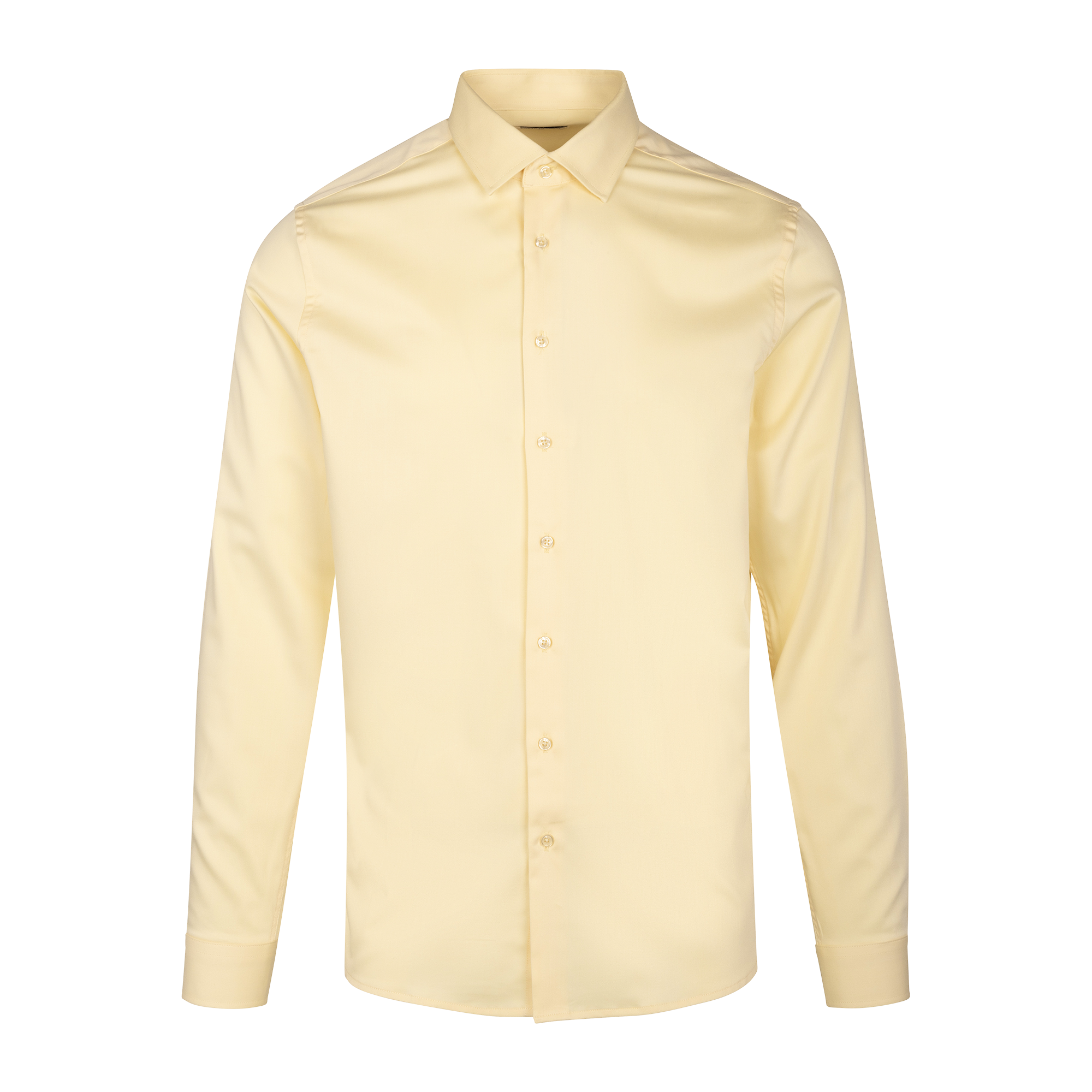 Urban Pioneers Male Totti LS Shirt SHIRT LIGHT YELLOW