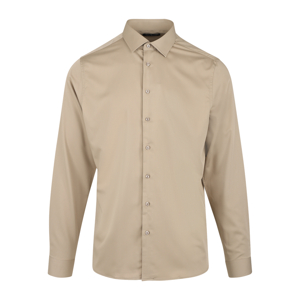 Urban Pioneers Male Totti LS Shirt SHIRT SILVER MINK