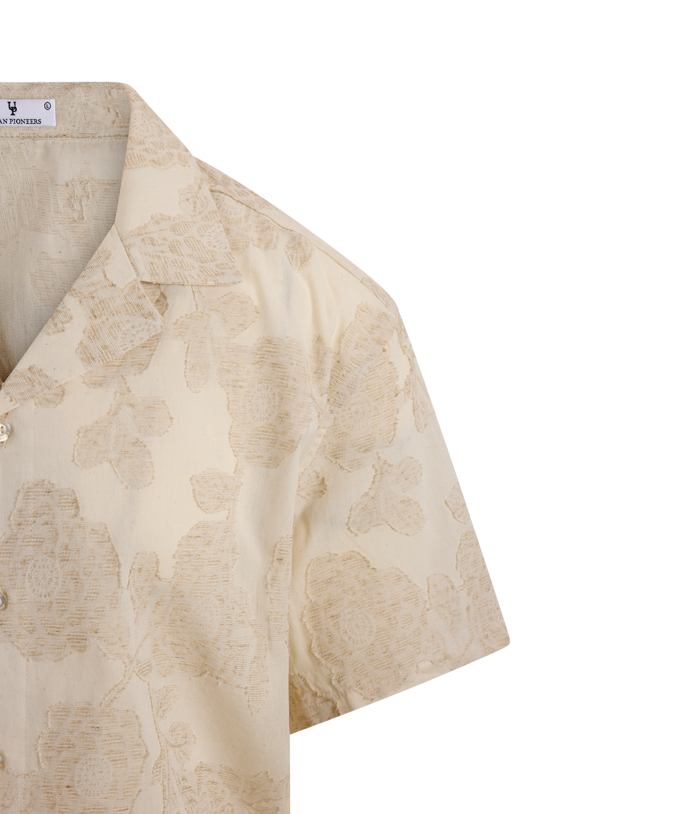 Urban Pioneers Male Wade SS Shirt SS SHIRT LIGHT SAND