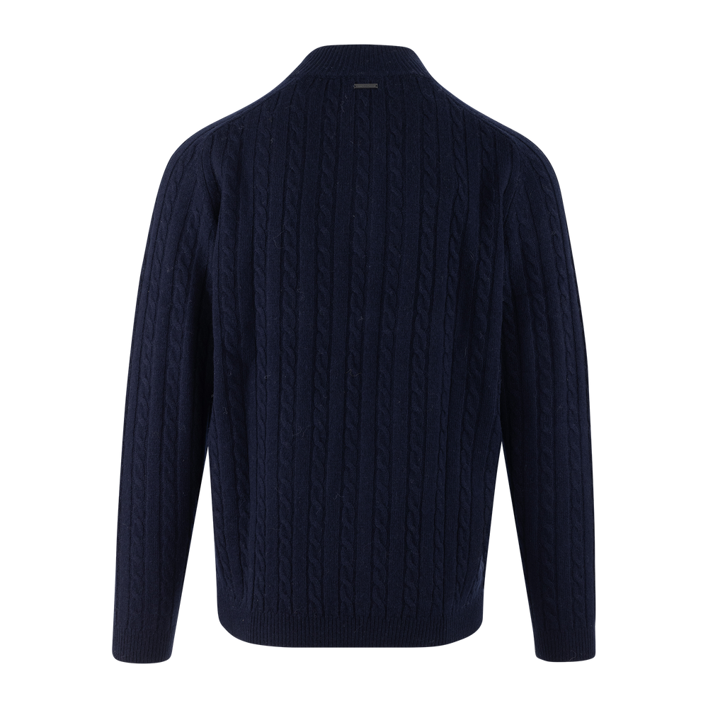 Urban Pioneers Male Walt Half-zip SWEATER DARK NAVY