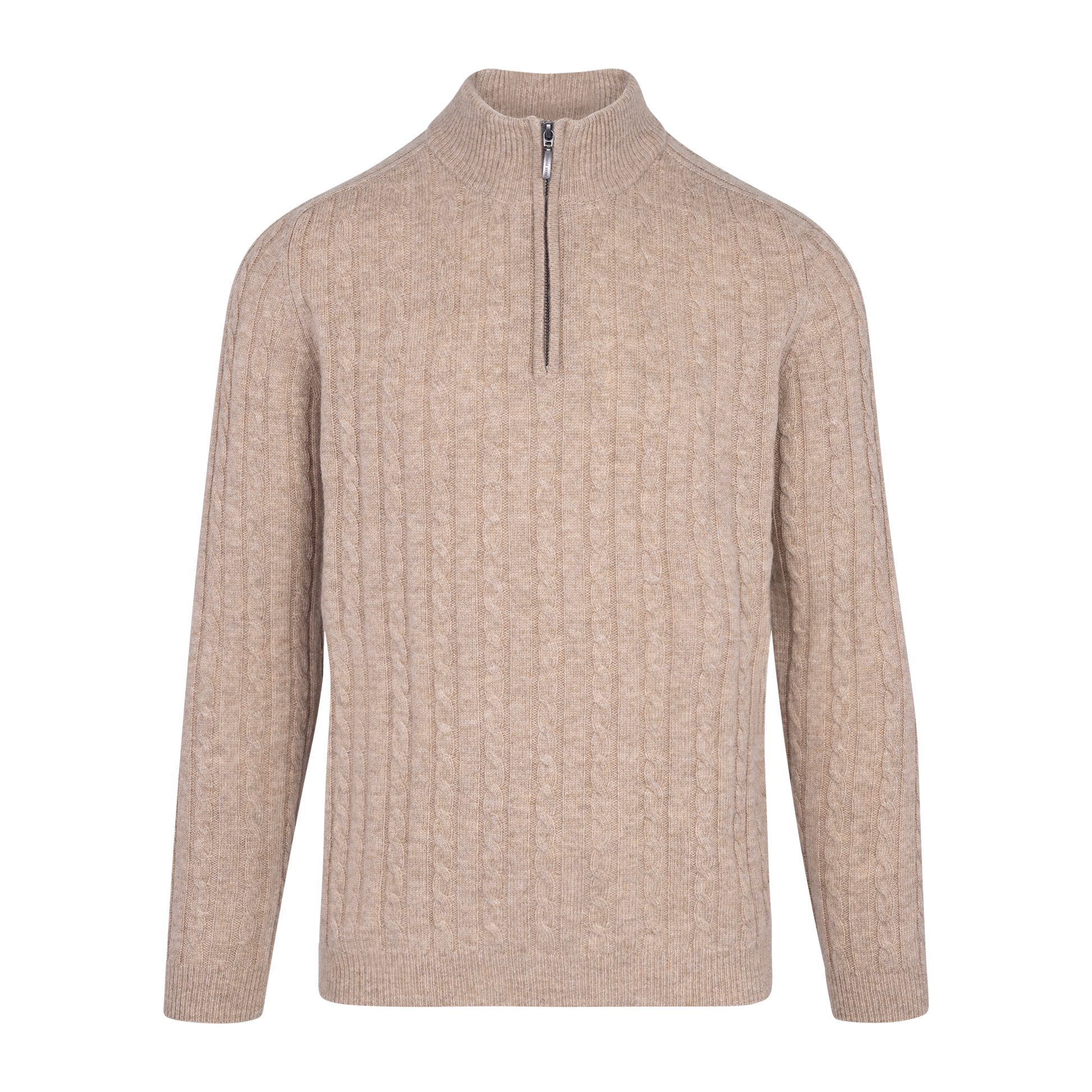 Urban Pioneers Male Walt Half-zip SWEATER CAMEL