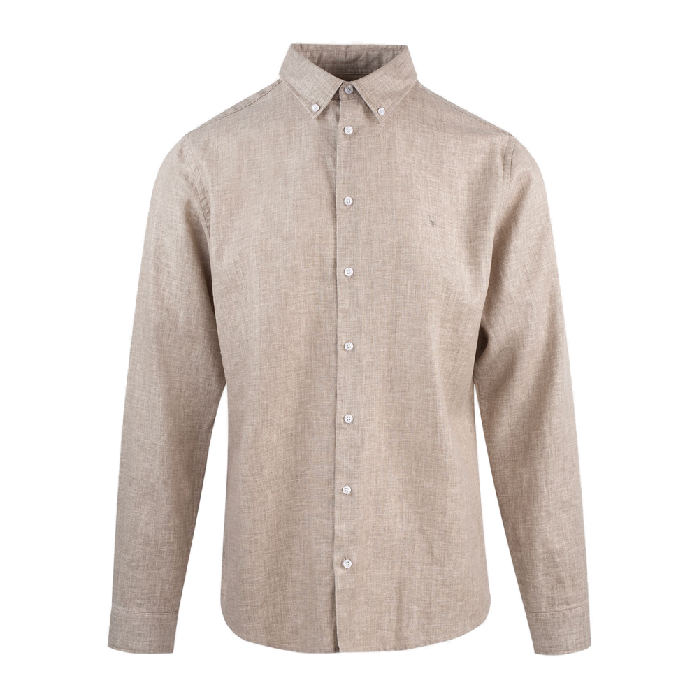 Urban Pioneers Male Wendel Shirt SHIRT SAND MELANGE