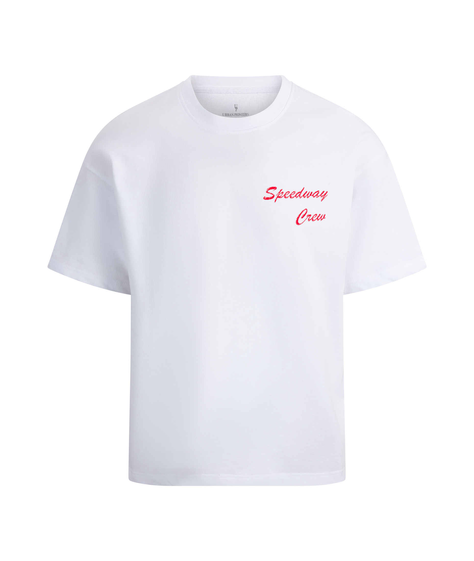 Urban Pioneers Male Wheels Tee T-SHIRT WHITE WHEEL