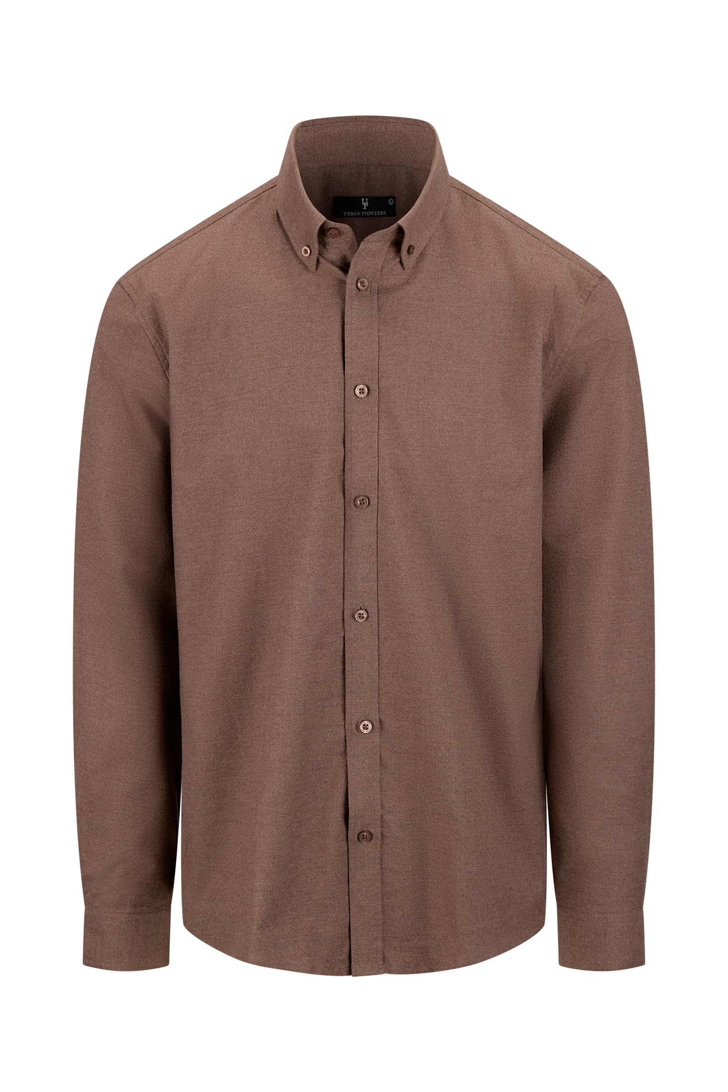 Urban Pioneers Male Will LS Shirt SHIRT MID BROWN