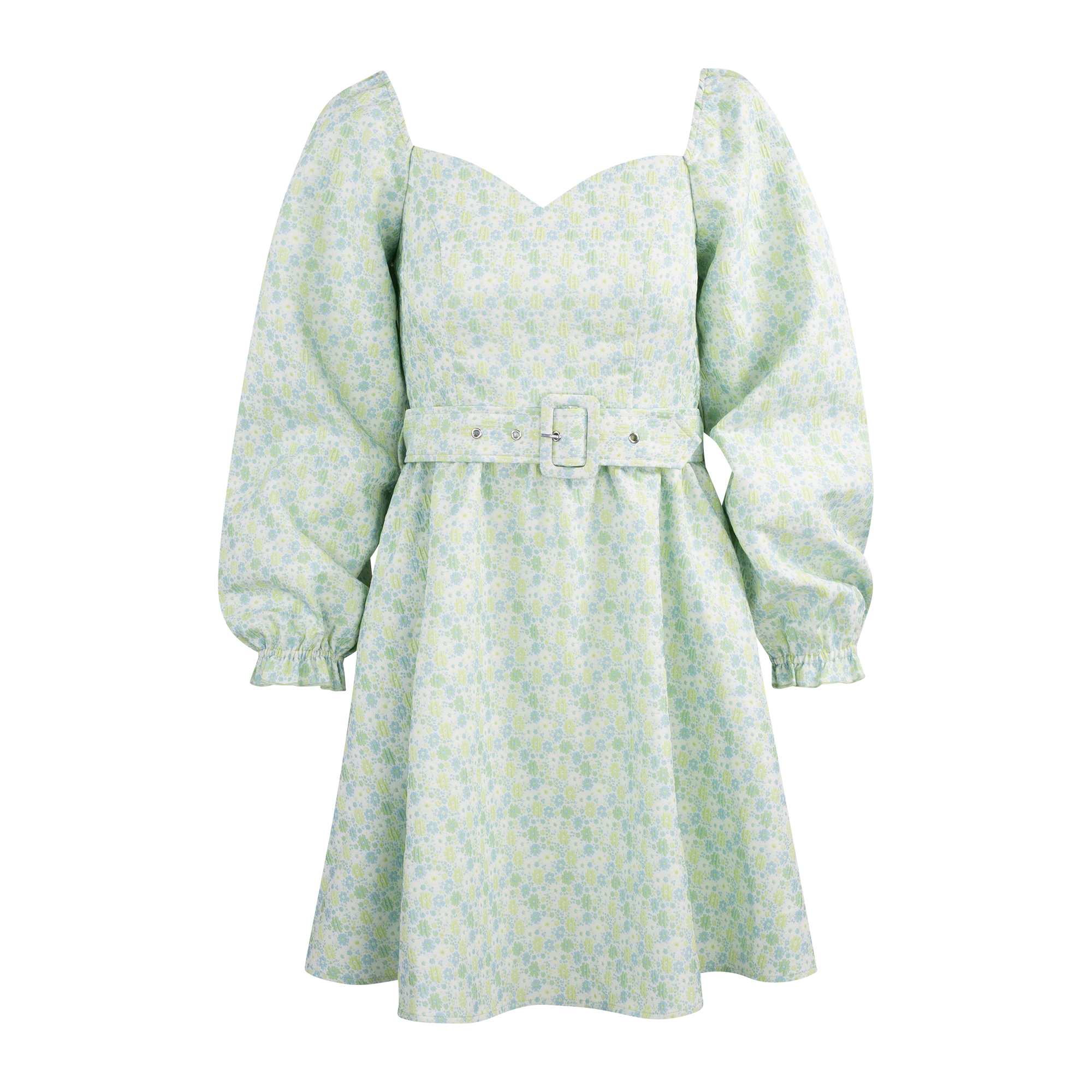 Urban Pioneers Female Willow Dress DRESS AOP JADE LIME