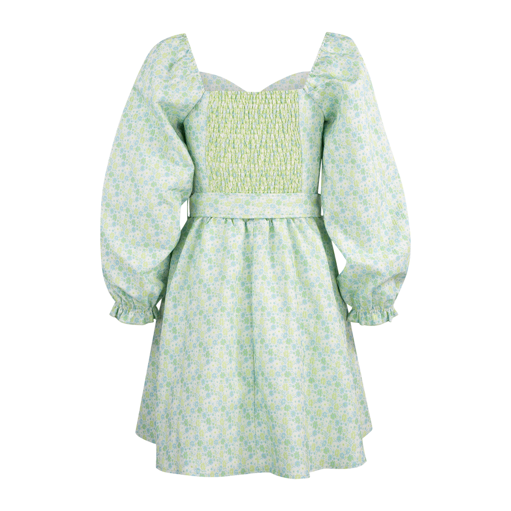 Urban Pioneers Female Willow Dress DRESS AOP JADE LIME