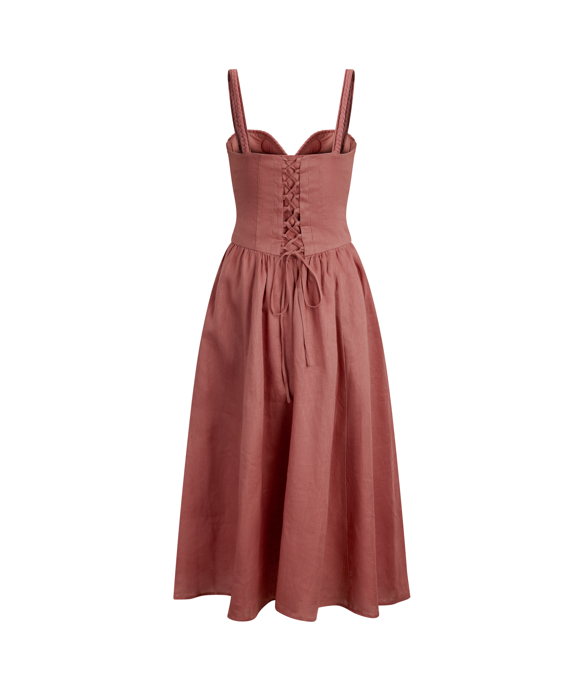 Urban Pioneers Female Zelmira Dress DRESS DUSTY PINK