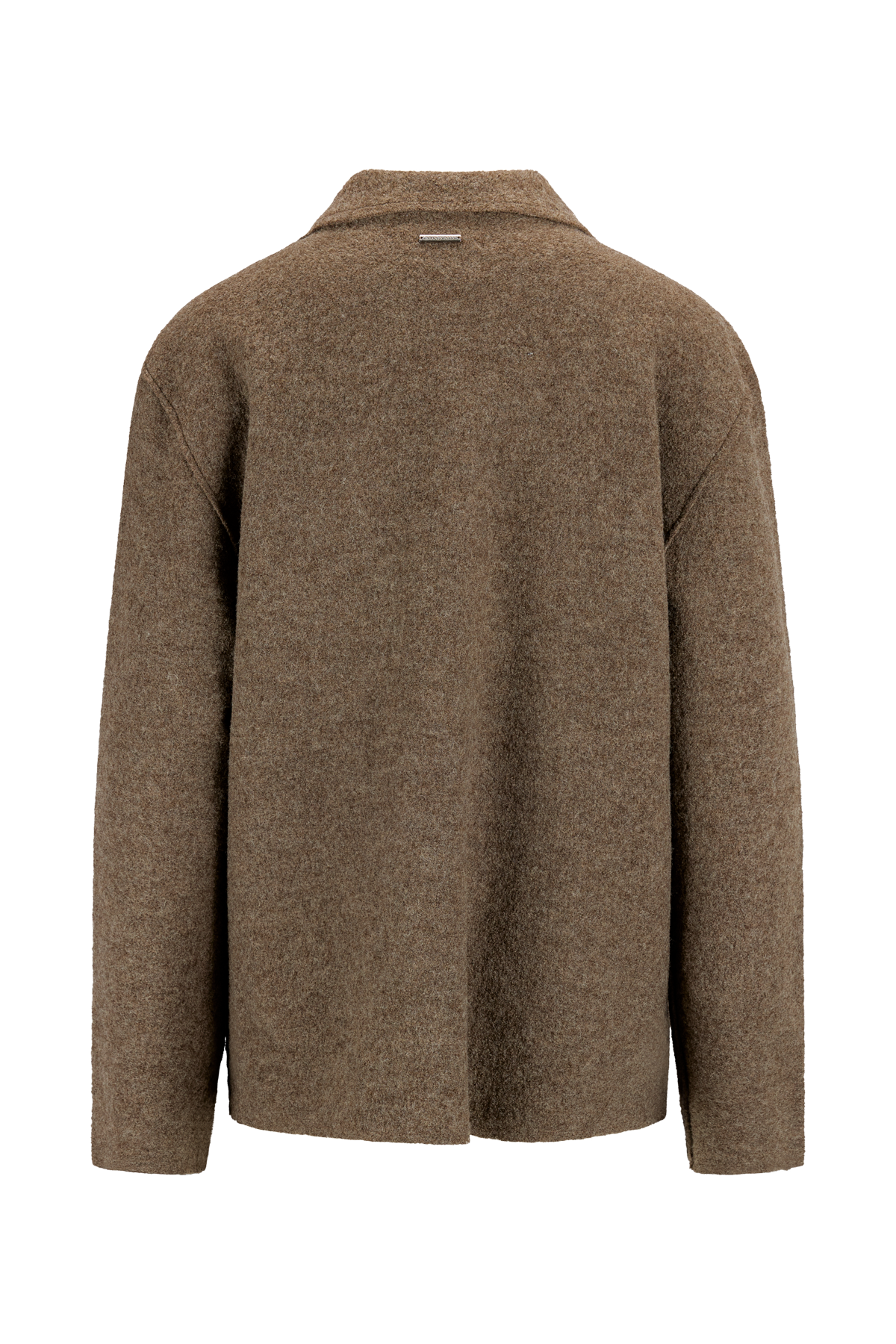 Urban Pioneers Male Zeno Wool shirt OVERSHIRT BROWN